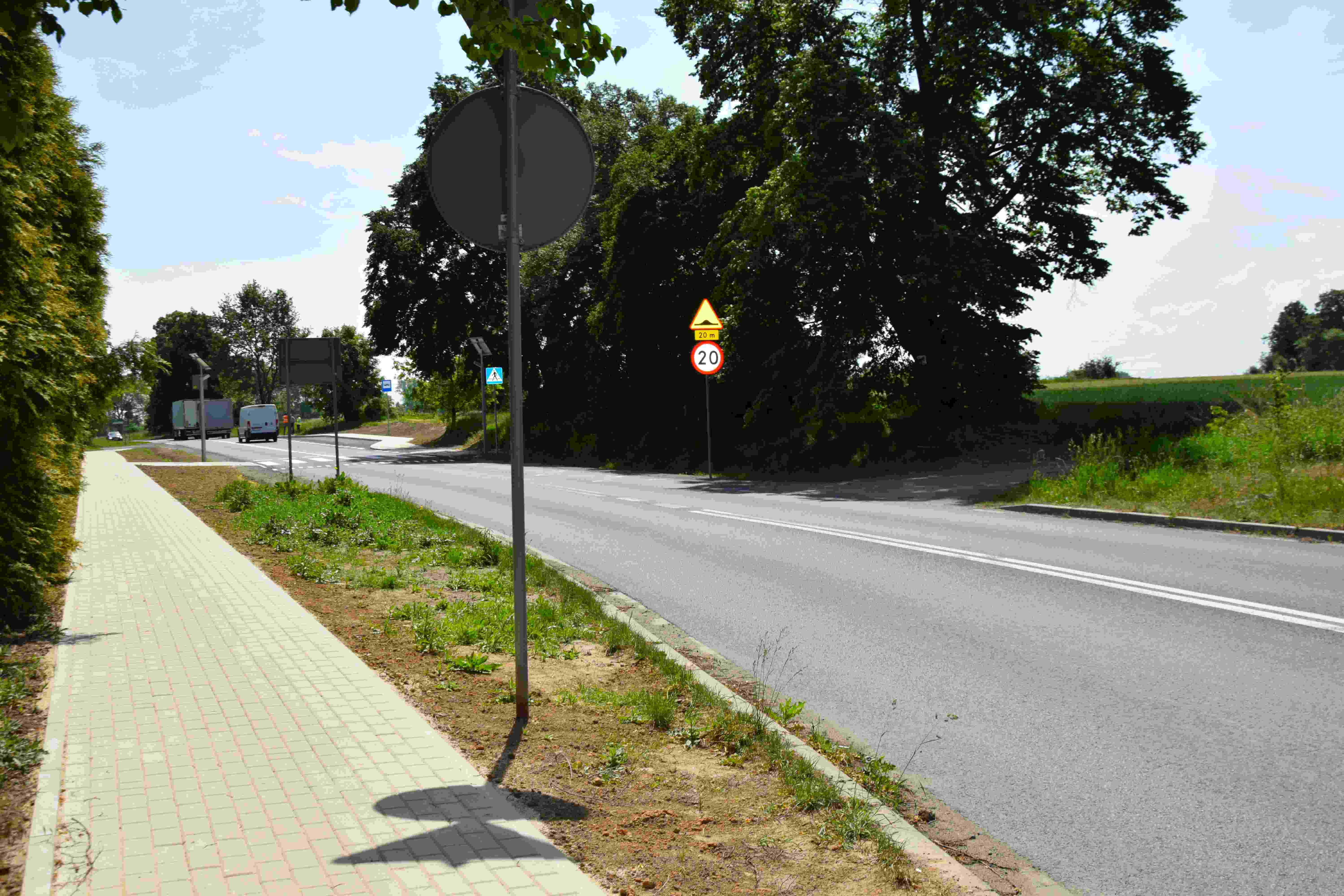 Zrealizowano inwestycję drogową w gminie Legnickie Pole