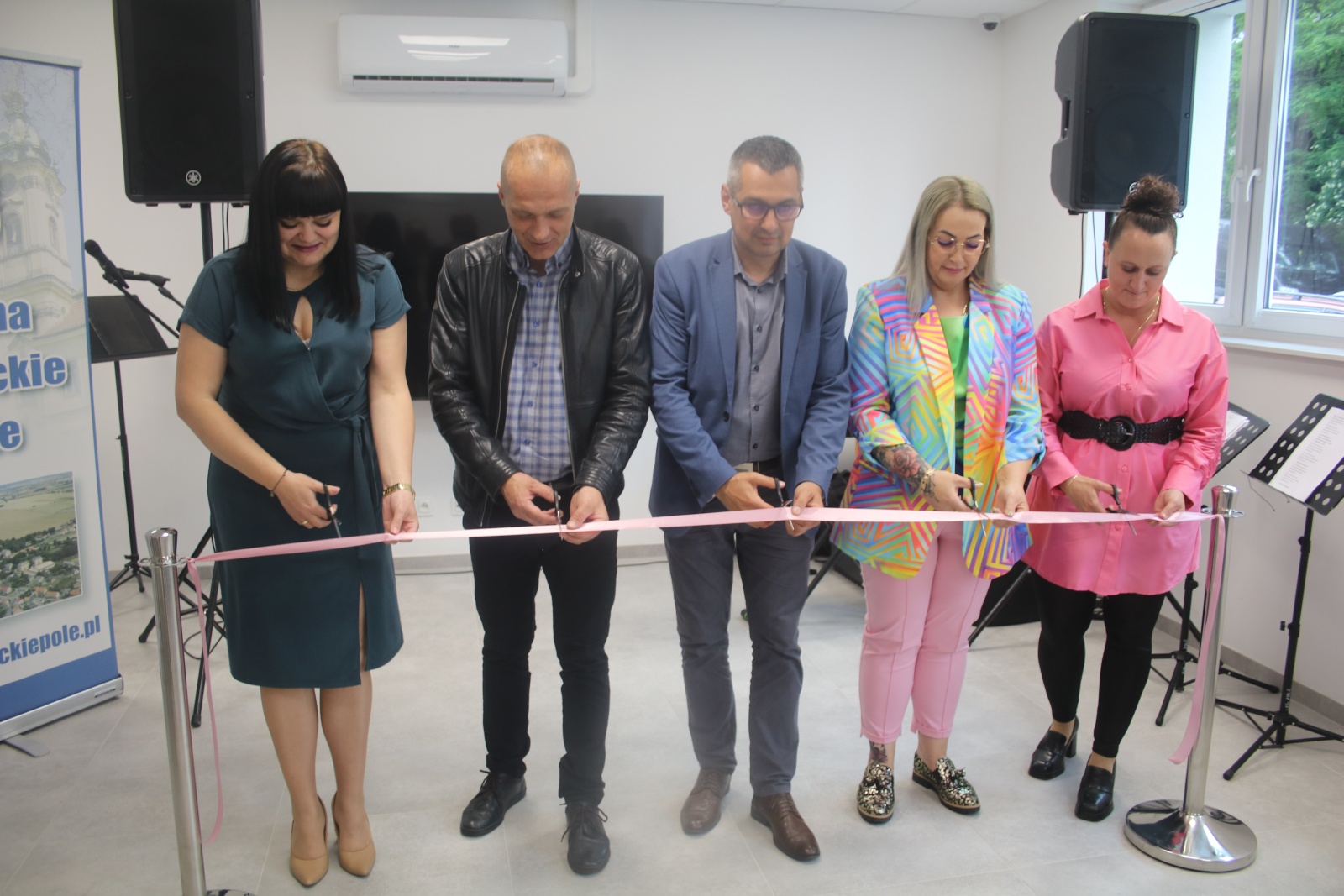 Otwarcie świetlicy w Lubieniu w gminie Legnickie Pole