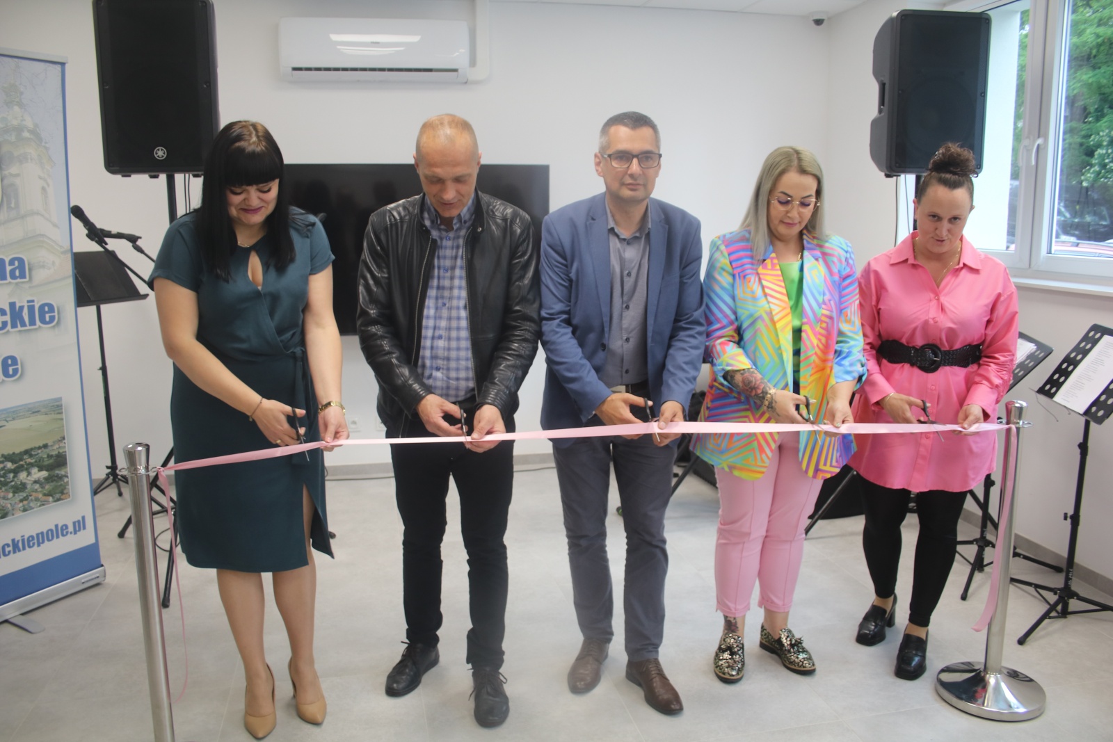 Otwarcie świetlicy w Lubieniu w gminie Legnickie Pole
