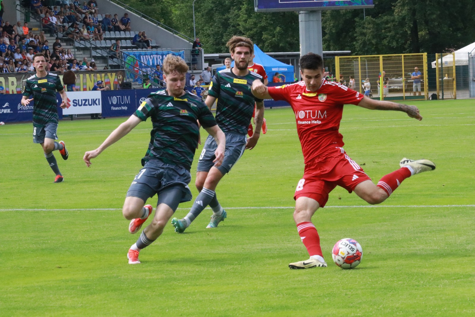 Pewna wygrana Miedzi Legnica nad Lechią Gdańśk