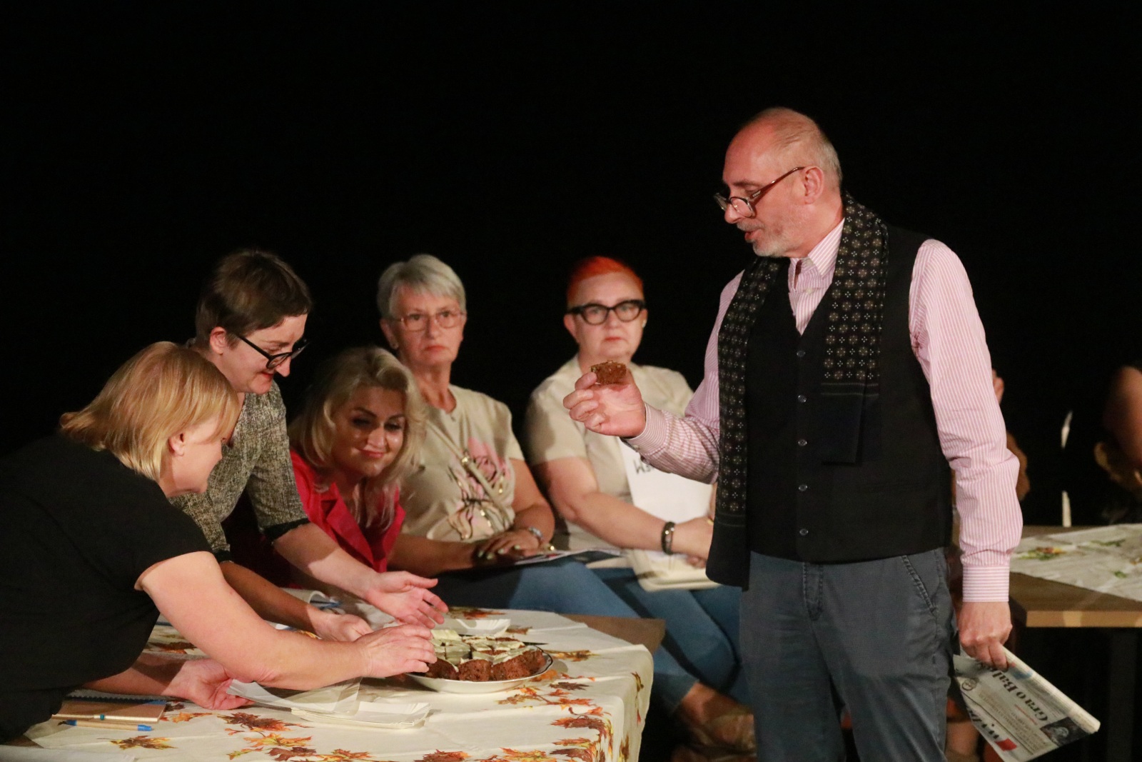 Grupa Bagażnik z Klubu Gońca Teatralnego na Scenie Gadzickiego