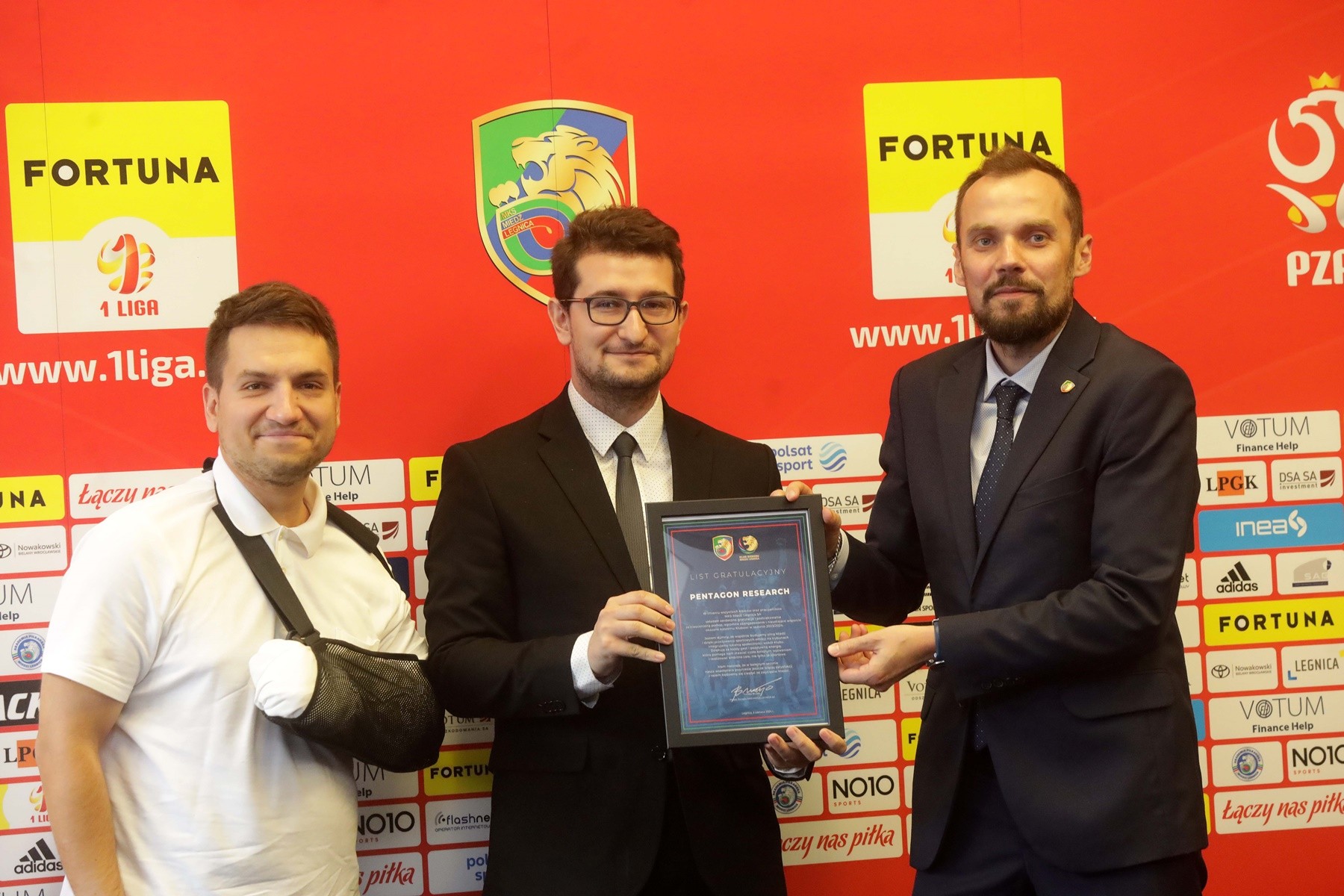 Klub Miedź Legnica dziękuje za współpracę w minionym sezonie