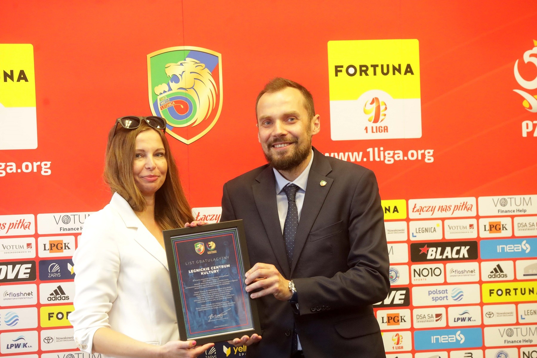 Klub Miedź Legnica dziękuje za współpracę w minionym sezonie
