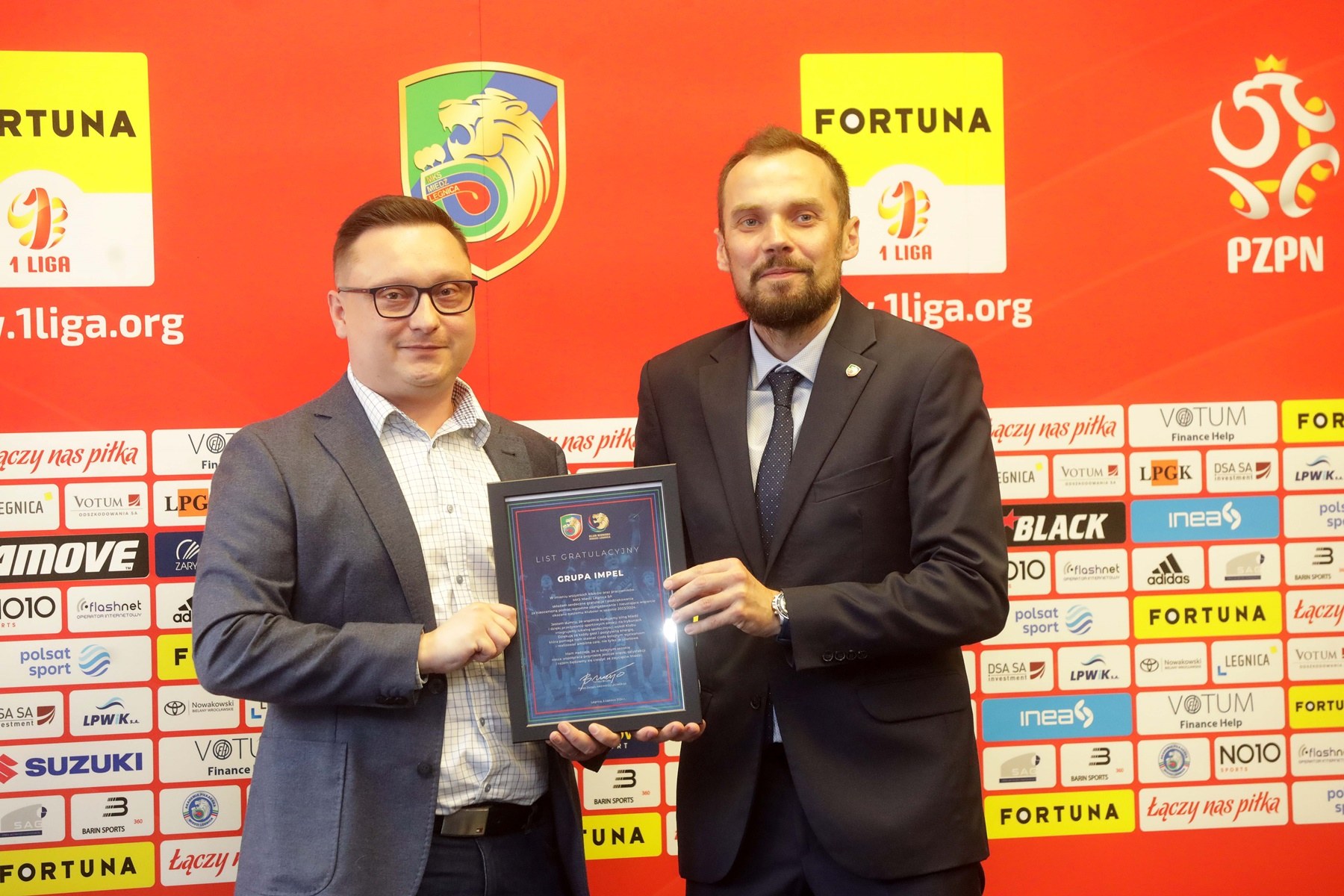 Klub Miedź Legnica dziękuje za współpracę w minionym sezonie