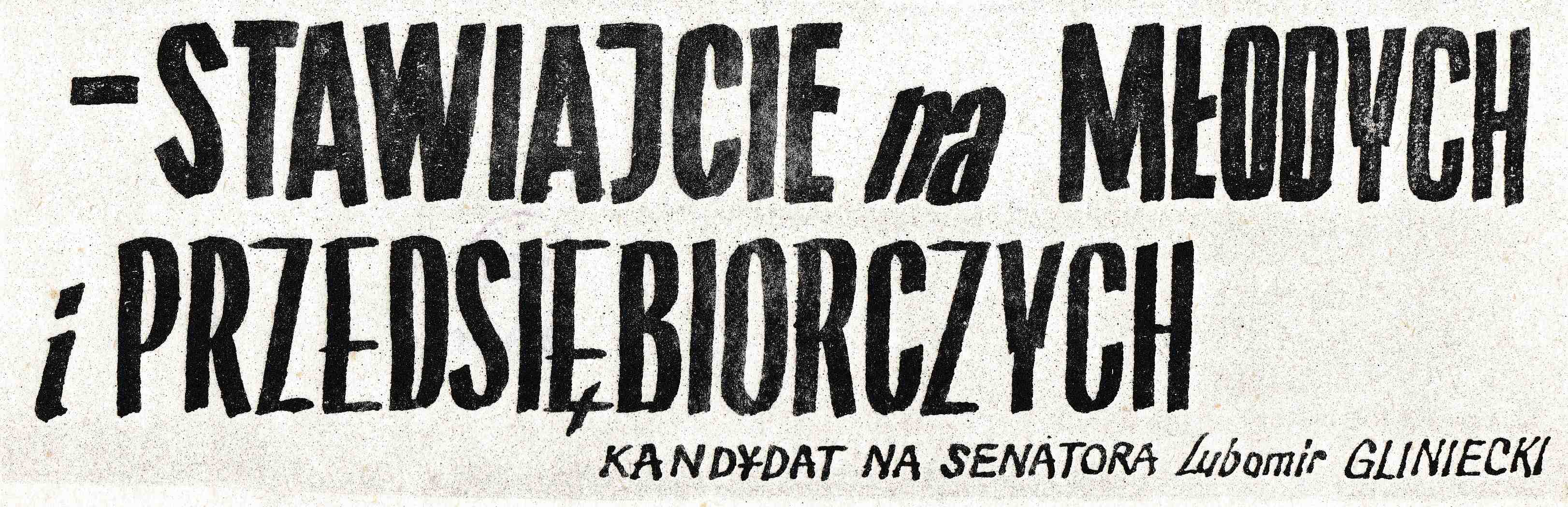 35 lat temu odbyła się pierwsza tura wyborów kontraktowych	