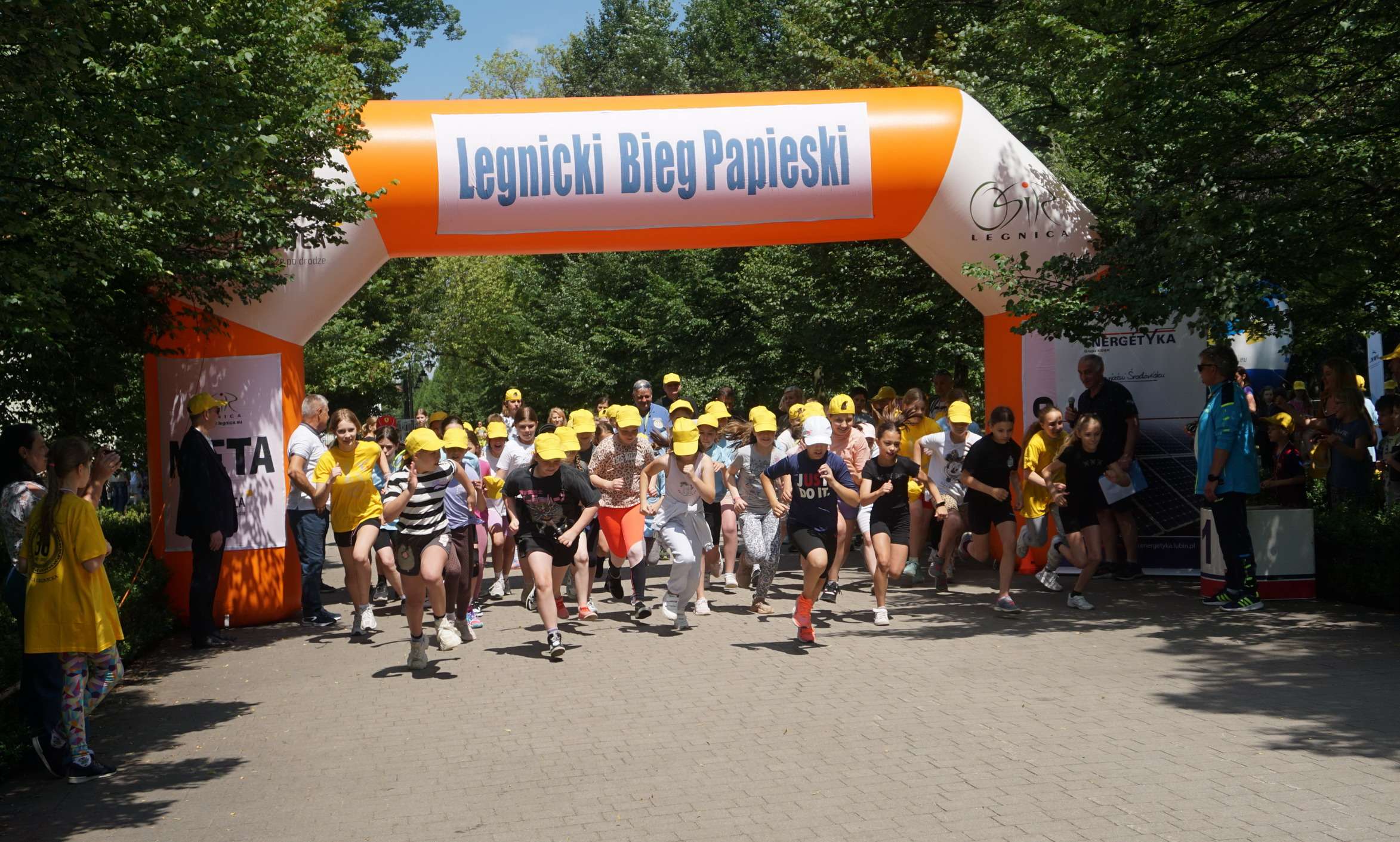 Pobiegli na pamiątkę wizyty papieża Jana Pawła II w Legnicy