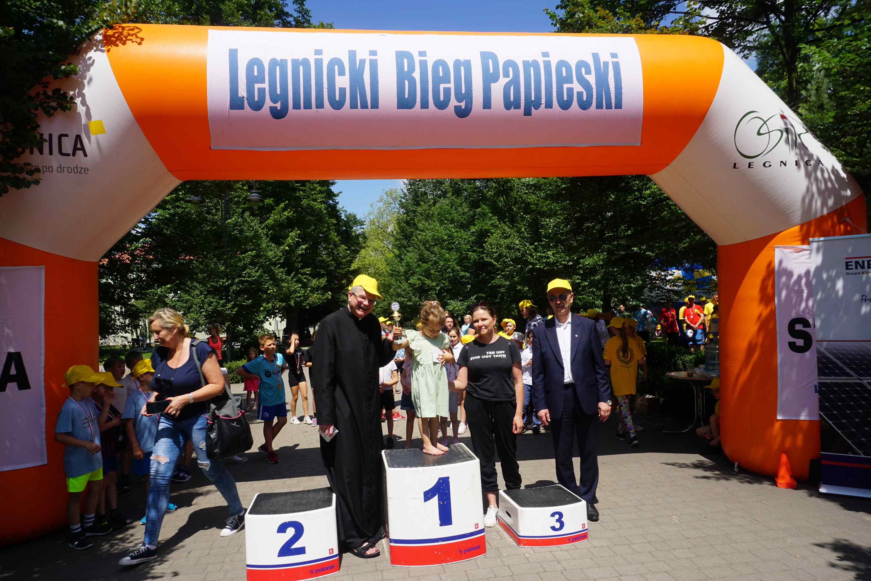 Pobiegli na pamiątkę wizyty papieża Jana Pawła II w Legnicy