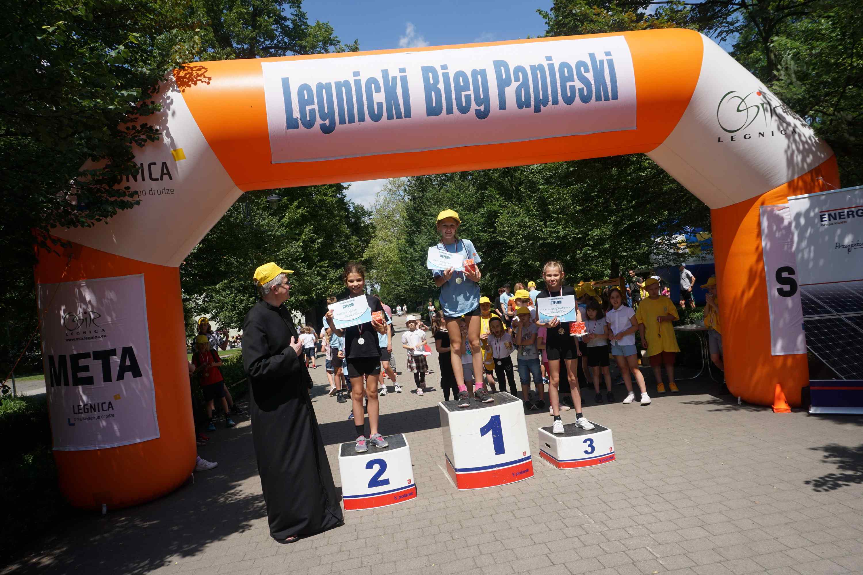 Pobiegli na pamiątkę wizyty papieża Jana Pawła II w Legnicy