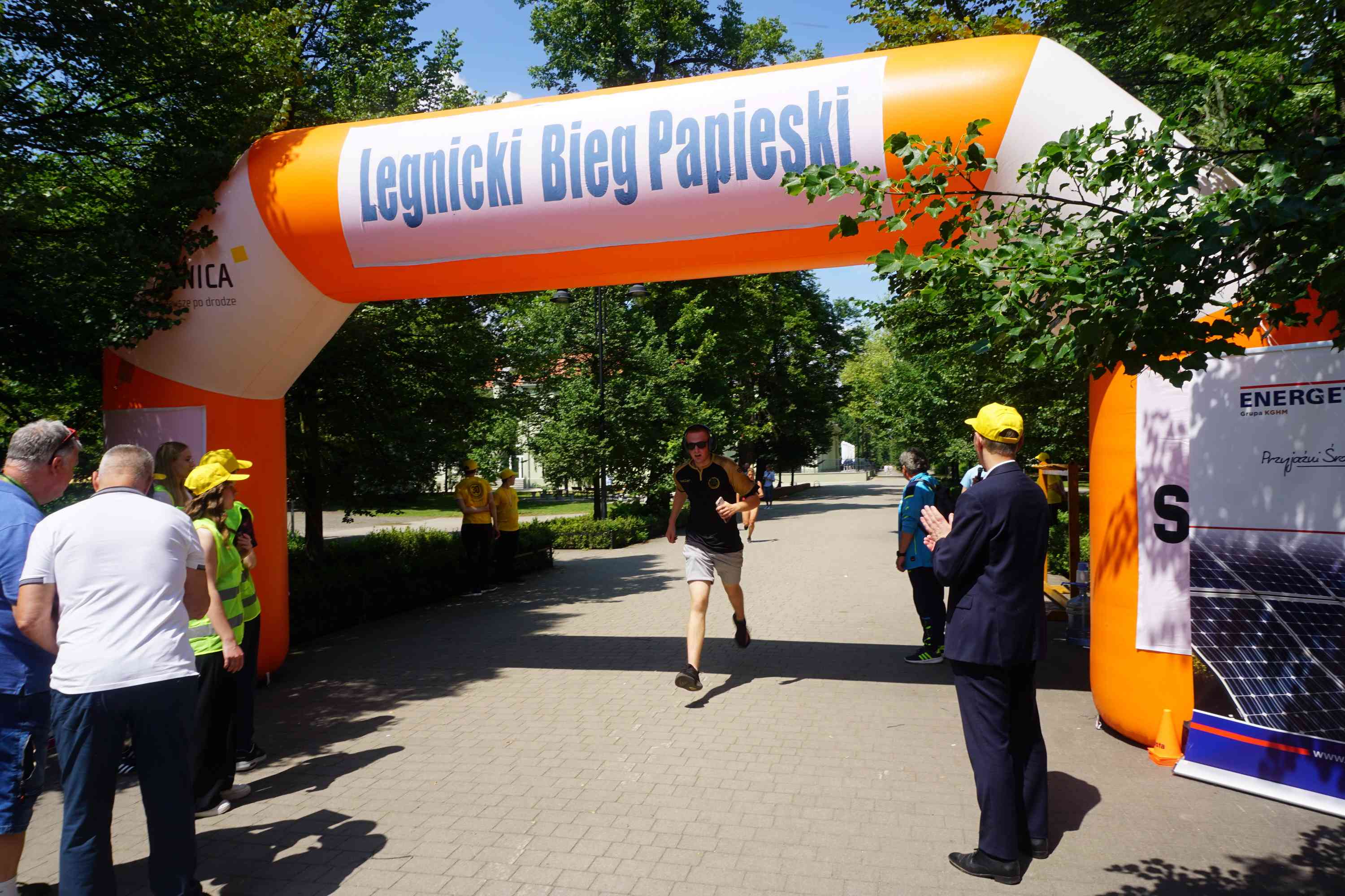 Pobiegli na pamiątkę wizyty papieża Jana Pawła II w Legnicy