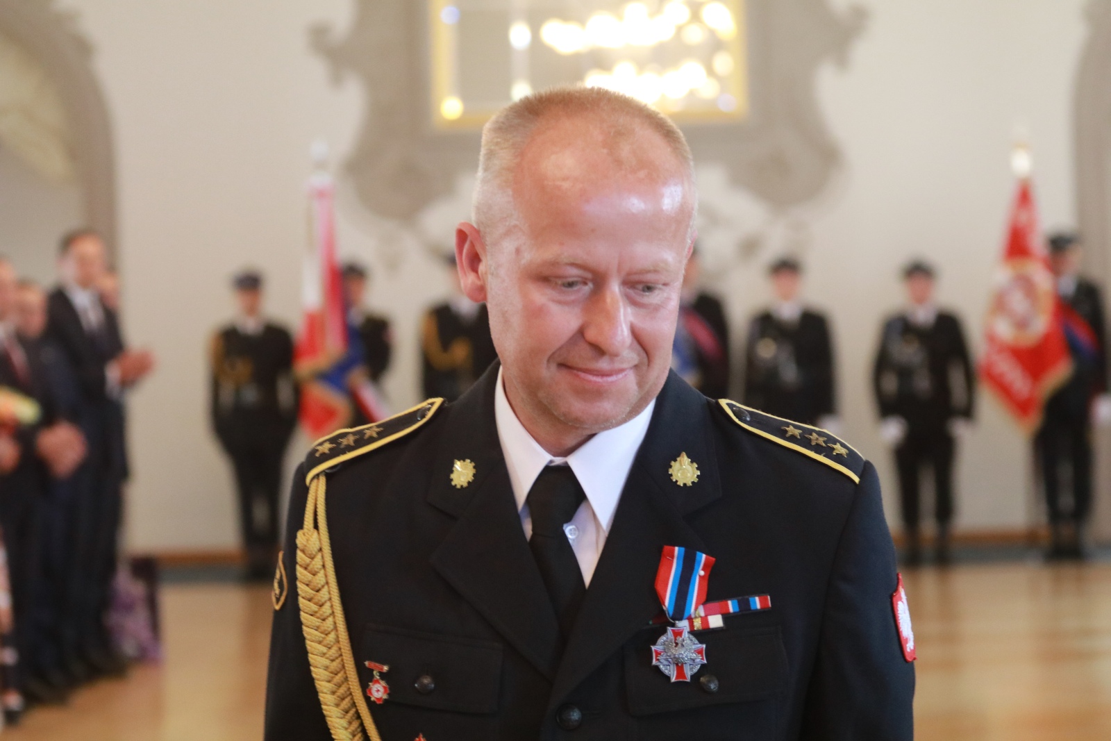 Strażackie święto w Sali Królewskiej. Były medale i awanse