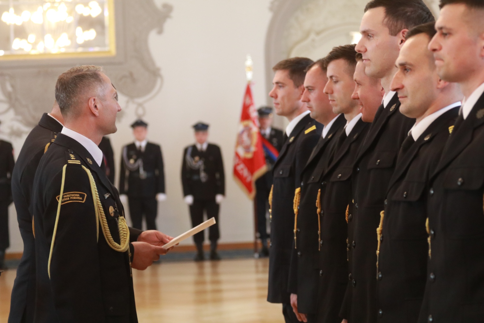 Strażackie święto w Sali Królewskiej. Były medale i awanse