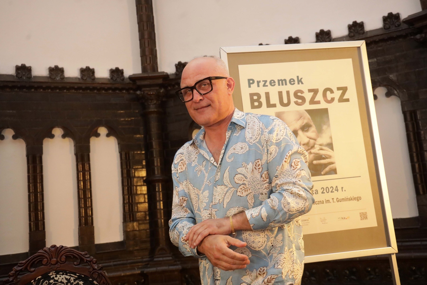 Przemek Bluszcz to nie tylko świetny aktor, to doskonały mówca