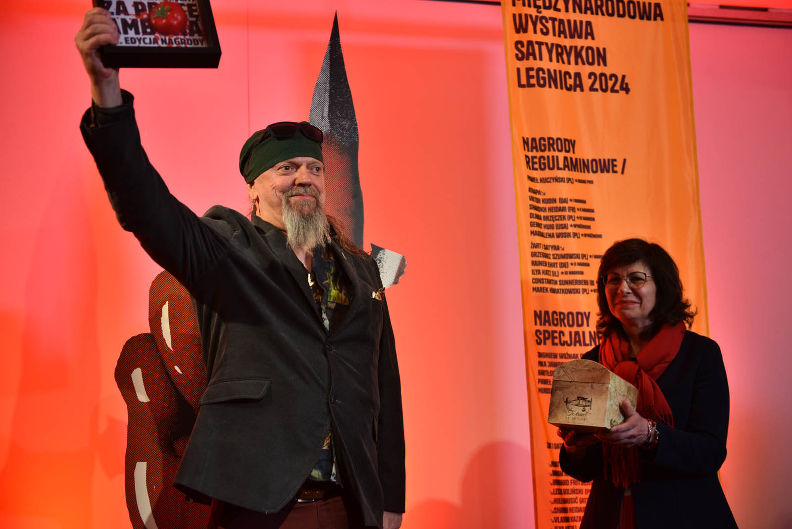 Satyrykon 2024 otwarty. Nagrody trafiły do laureatów