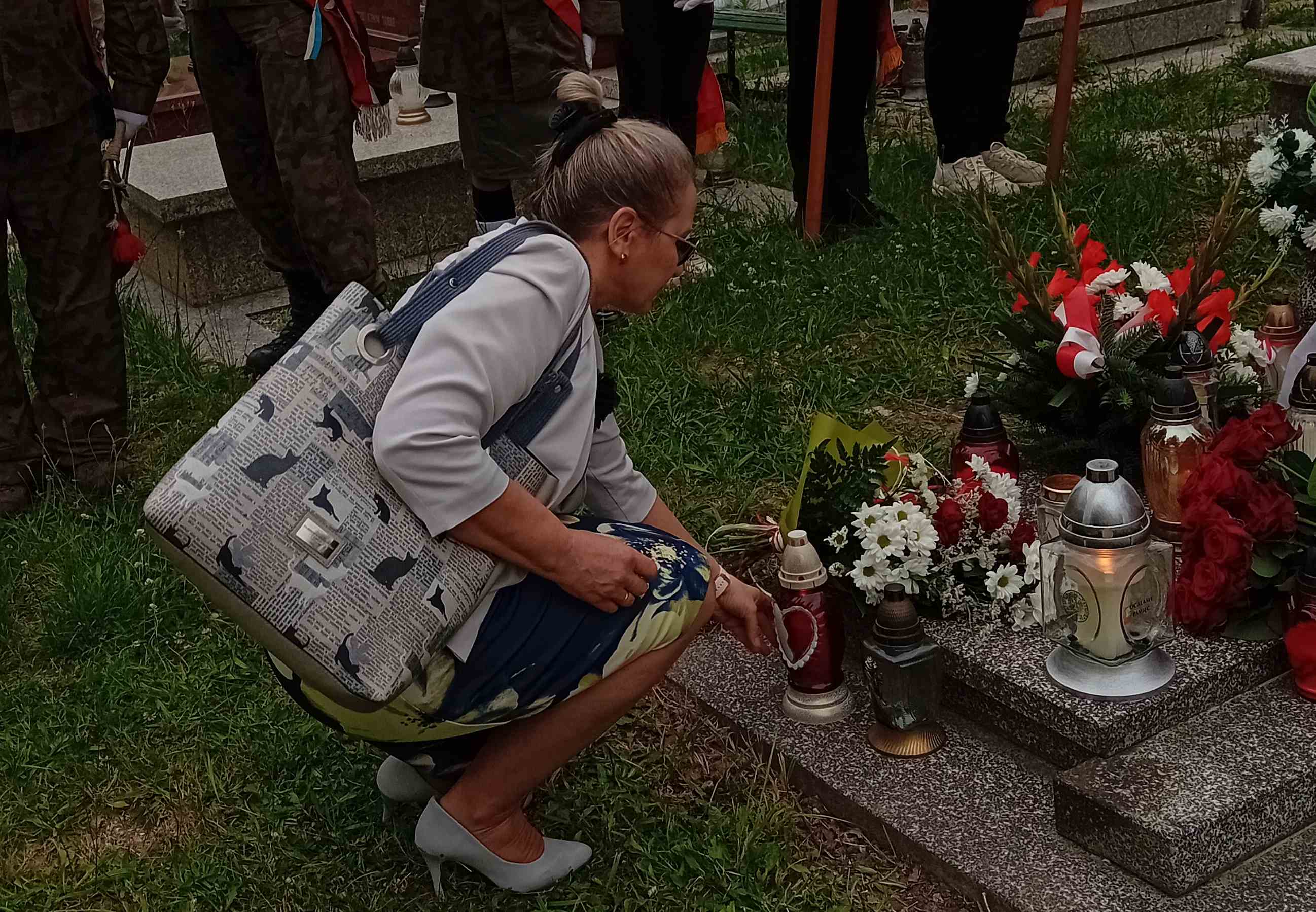 Uroczystość uczczenia pamięci chorążego Kazimierza Lizonia