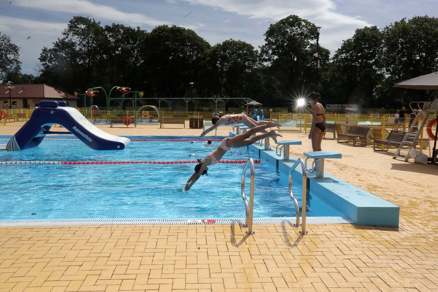 Park Wodny AquaFun powitał pierwszych gości z Legnicy i okolic
