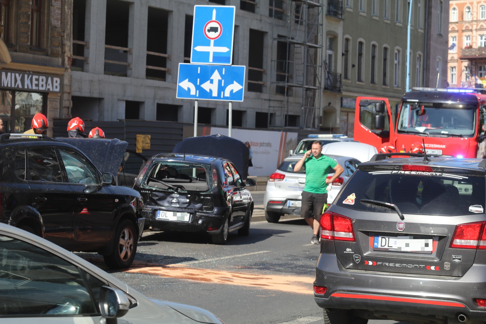 Dwie kolizje z udziałem pięciu aut. Apelujemy o rozwagę