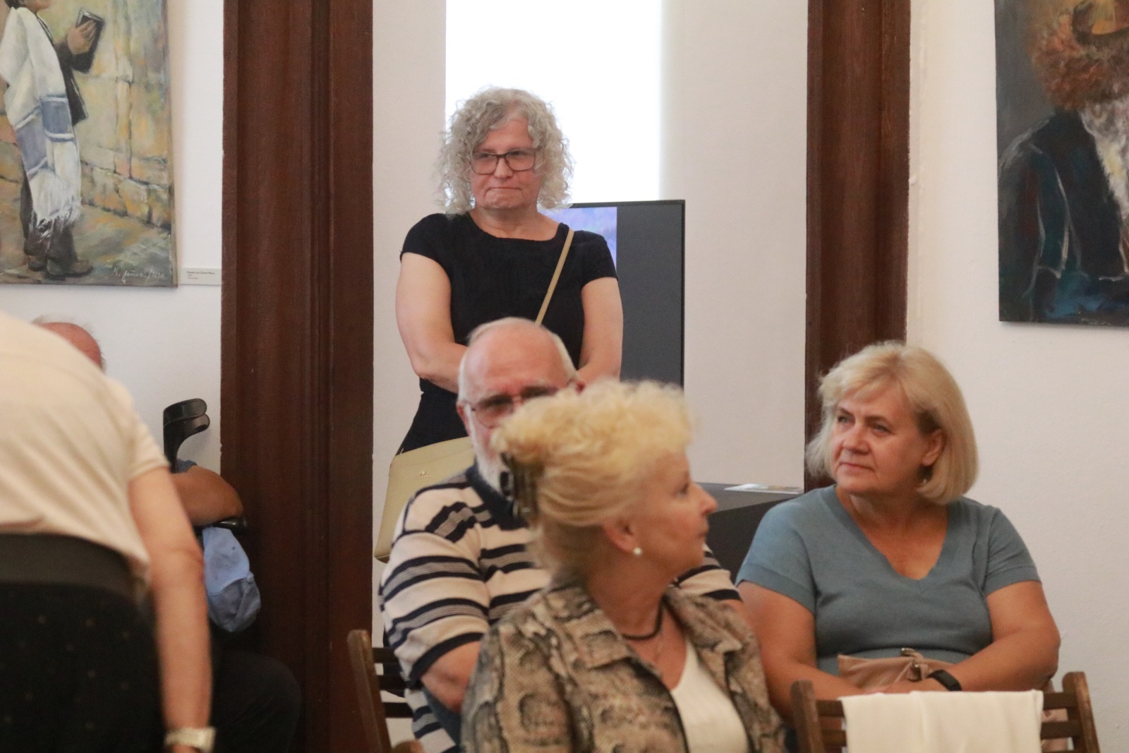 Wernisaż wystawy „Tradycja i współczesność” Miny Gampel