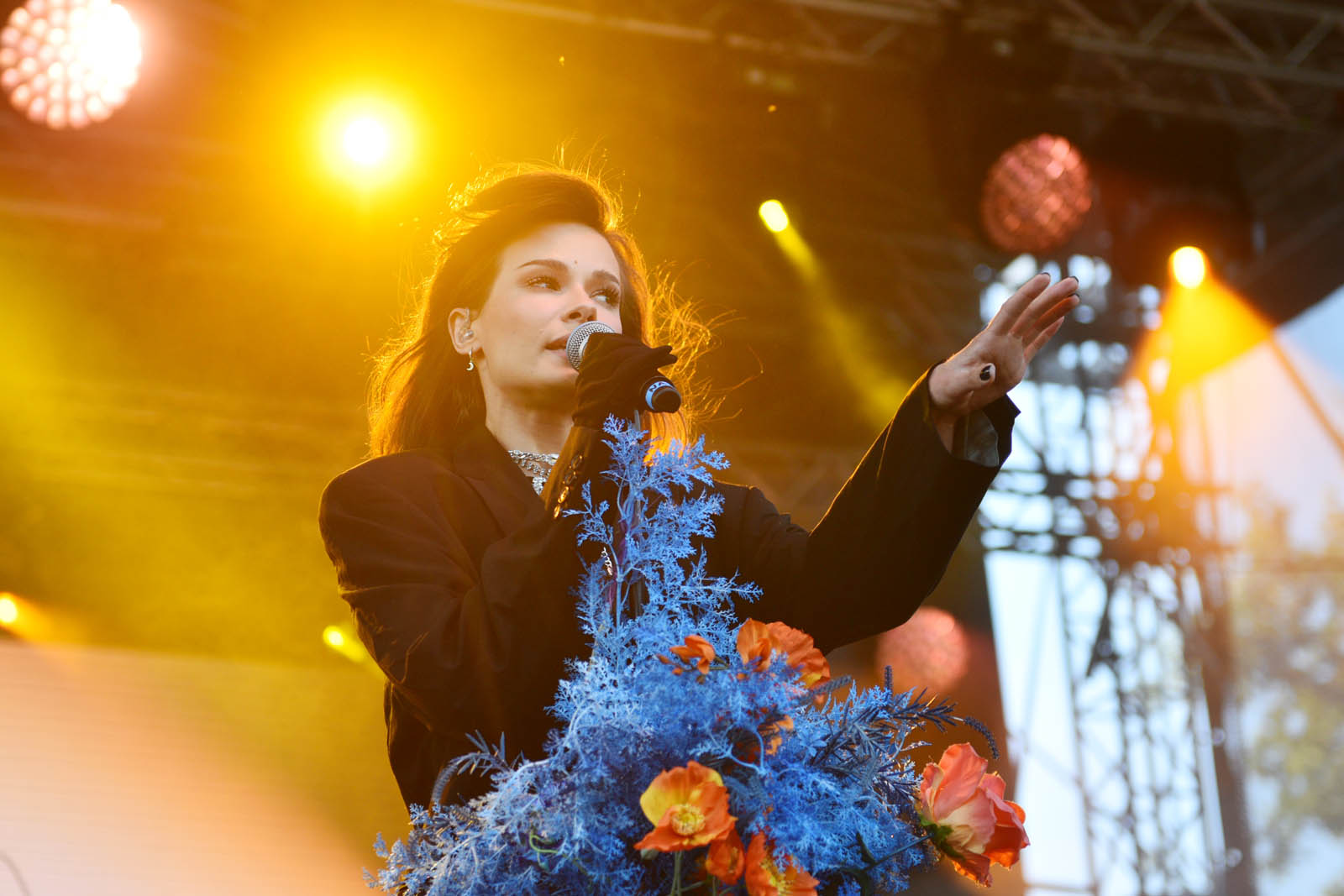 Natalia Schroeder rozkołysała publiczność na Polanie Angielskiej