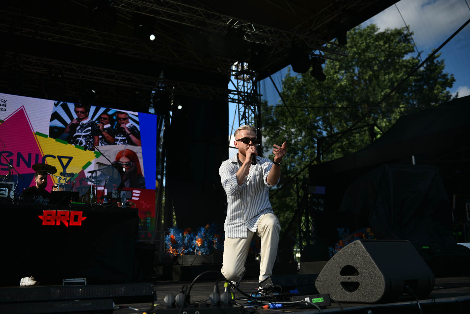 B.R.O. i muzyczno-taneczny szał przed sceną