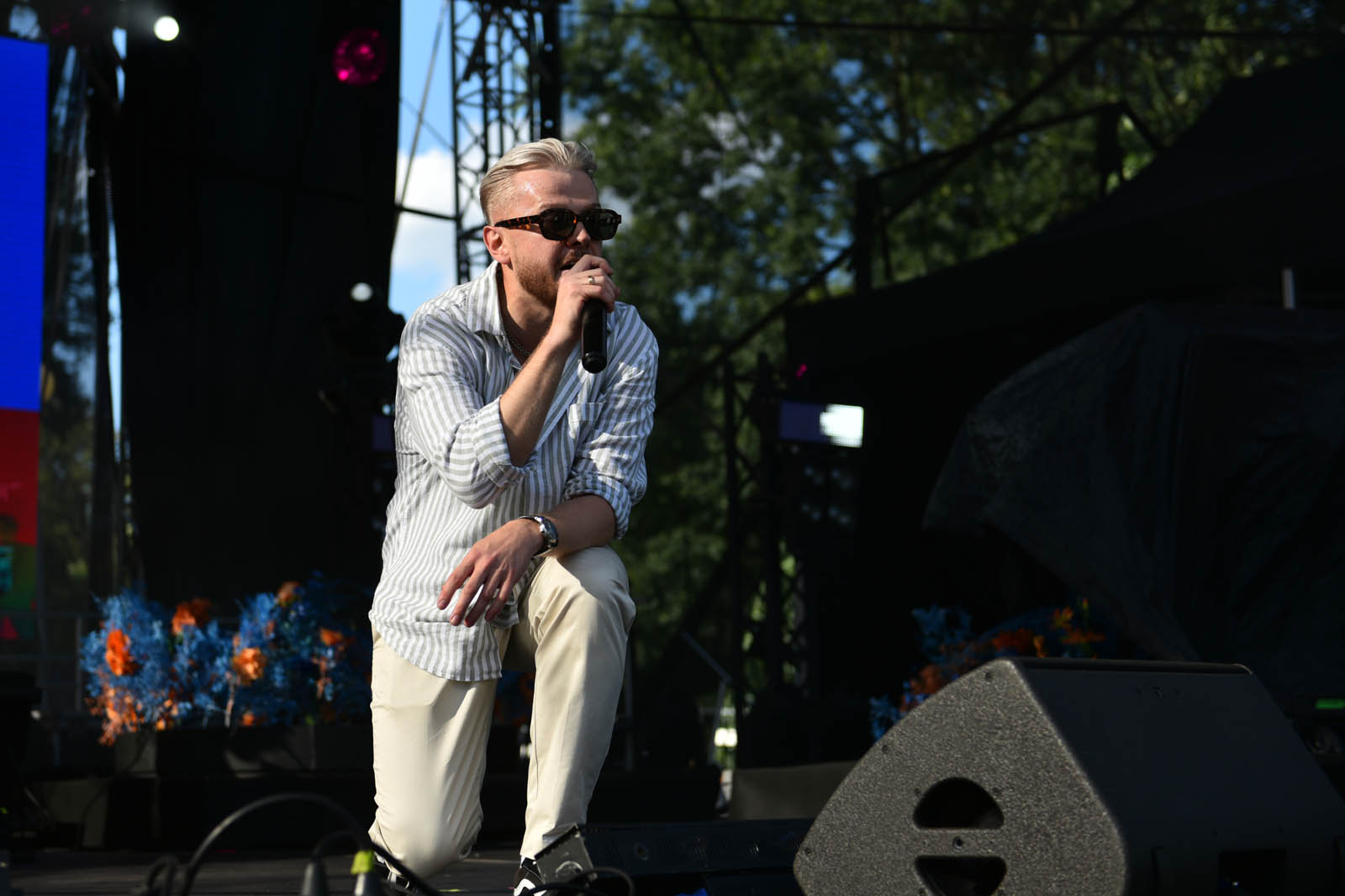 B.R.O. i muzyczno-taneczny szał przed sceną