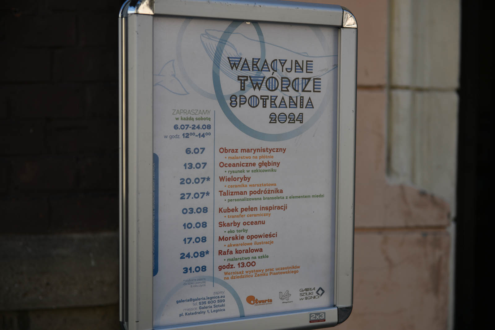 Pod okiem Grzegorza Matwiejszyna tworzyli na płótnie
