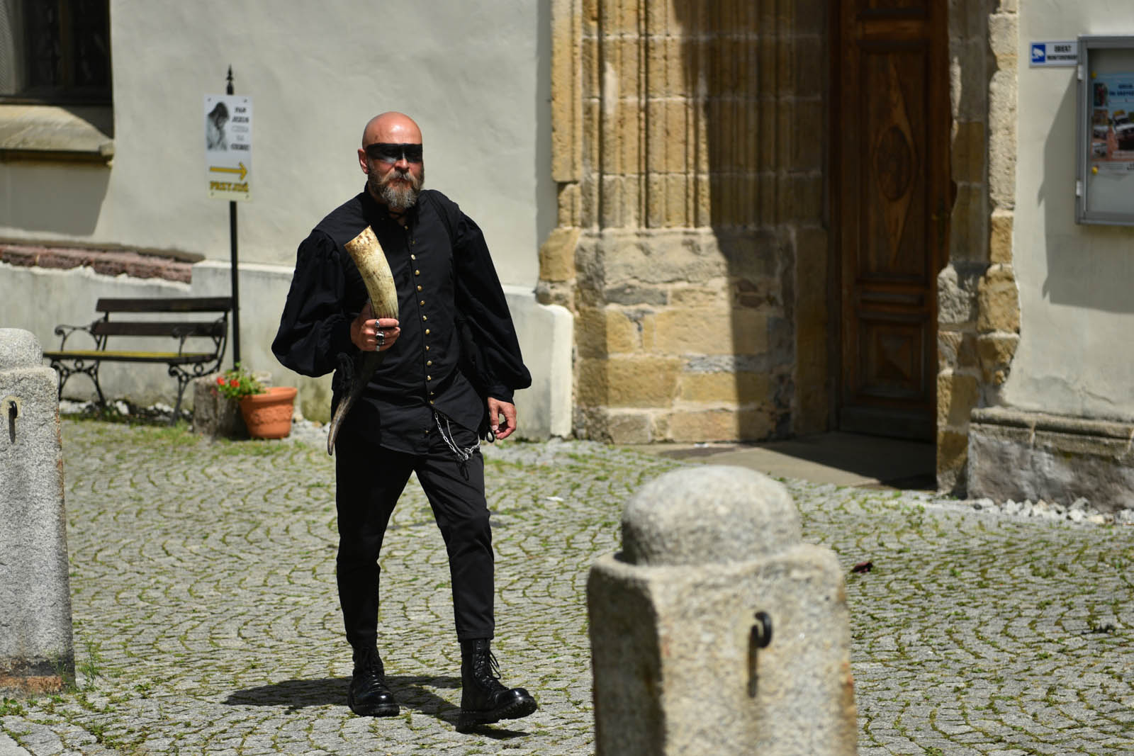 Castle Party: Pokaz mody alternatywnej na rynku w Bolkowie