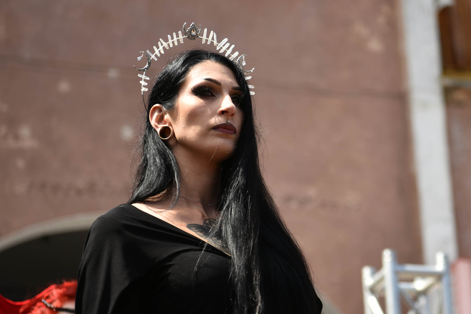 Castle Party: Pokaz mody alternatywnej na rynku w Bolkowie