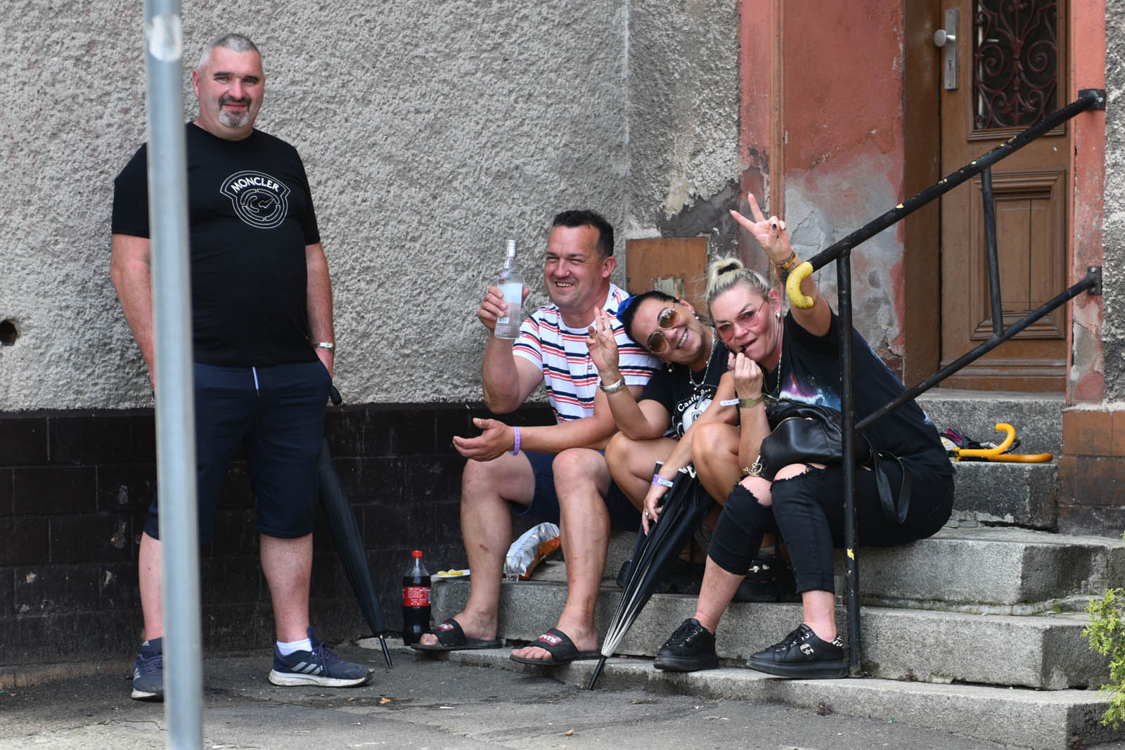 Castle Party: Pokaz mody alternatywnej na rynku w Bolkowie