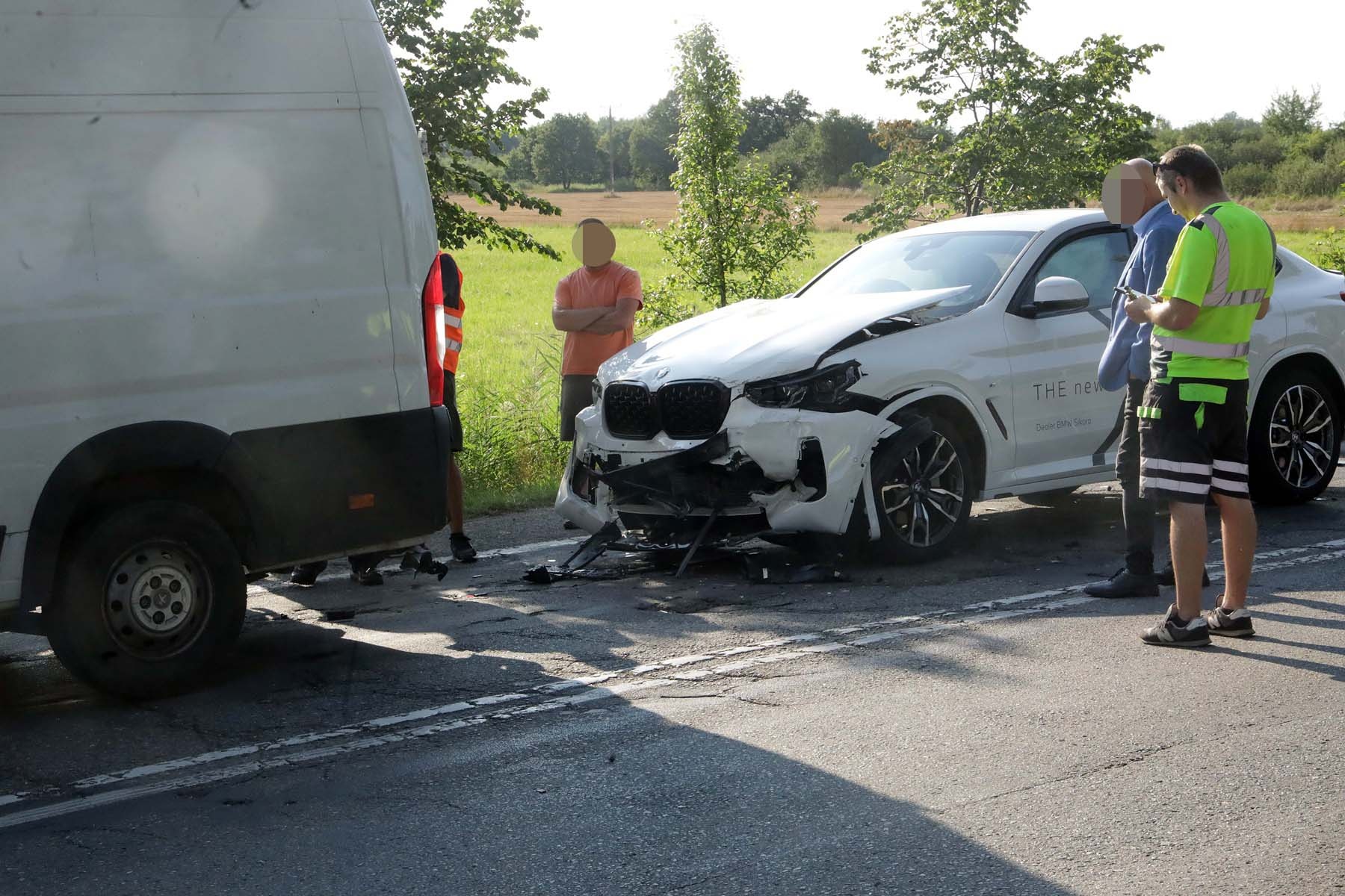 Zderzyło się pięć samochodów na ulicy Poznańskiej