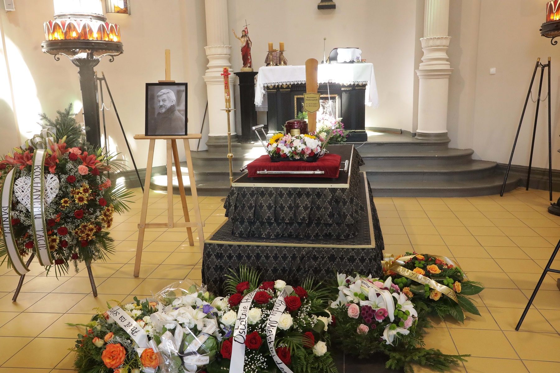 Pogrzeb byłego radnego Kazimierza Hałaszyńskiego