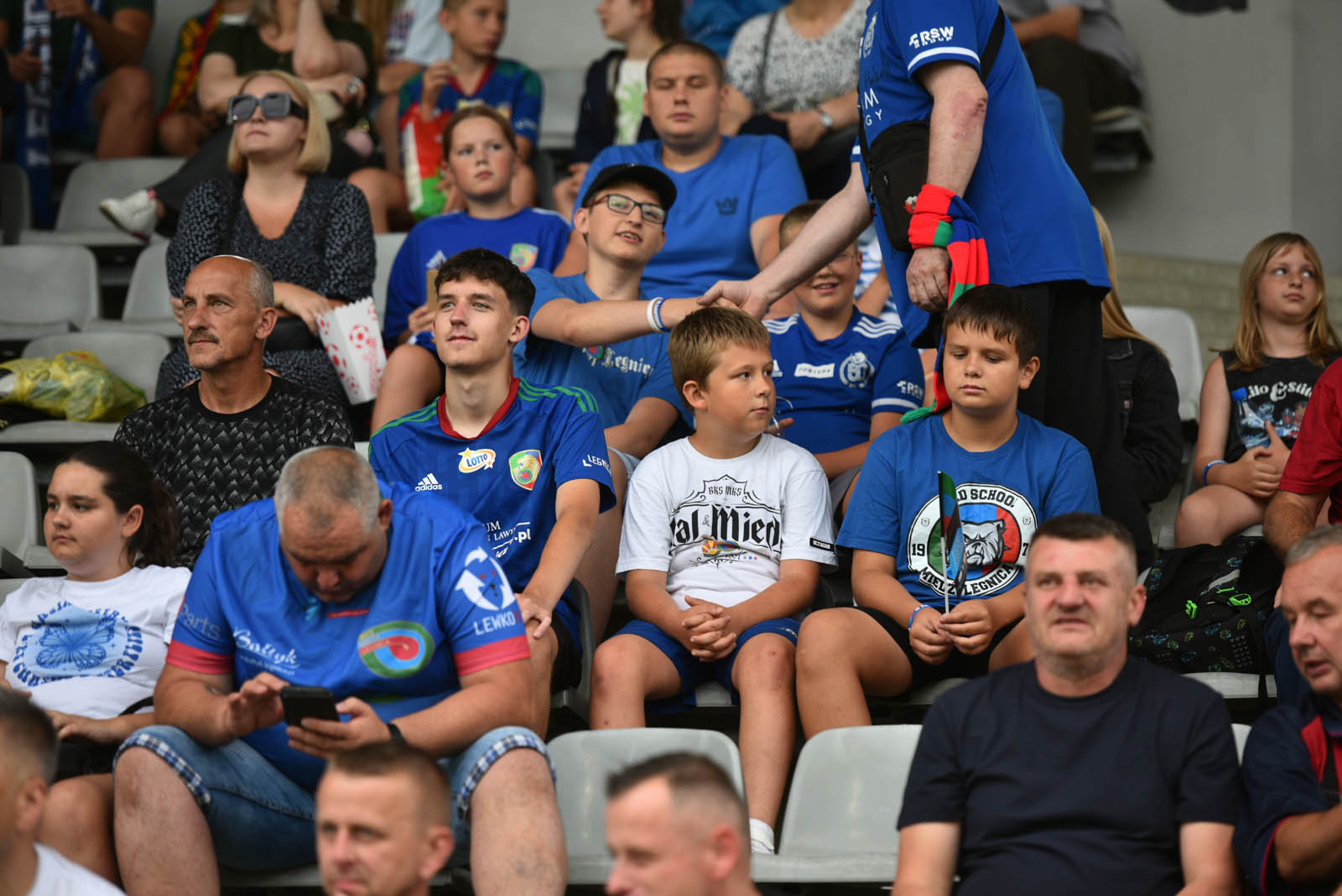 Ponad trzy tysiące kibiców oglądało mecz Miedzi ze Stalową Wolą
