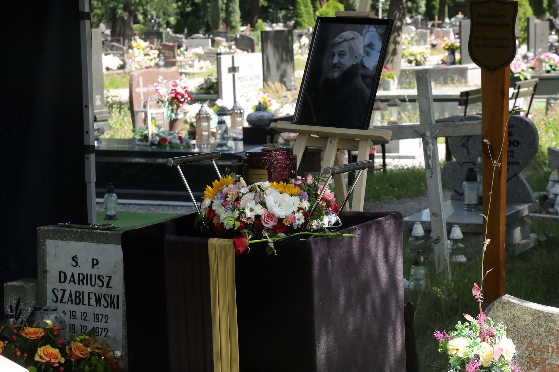 Pogrzeb byłego radnego Kazimierza Hałaszyńskiego