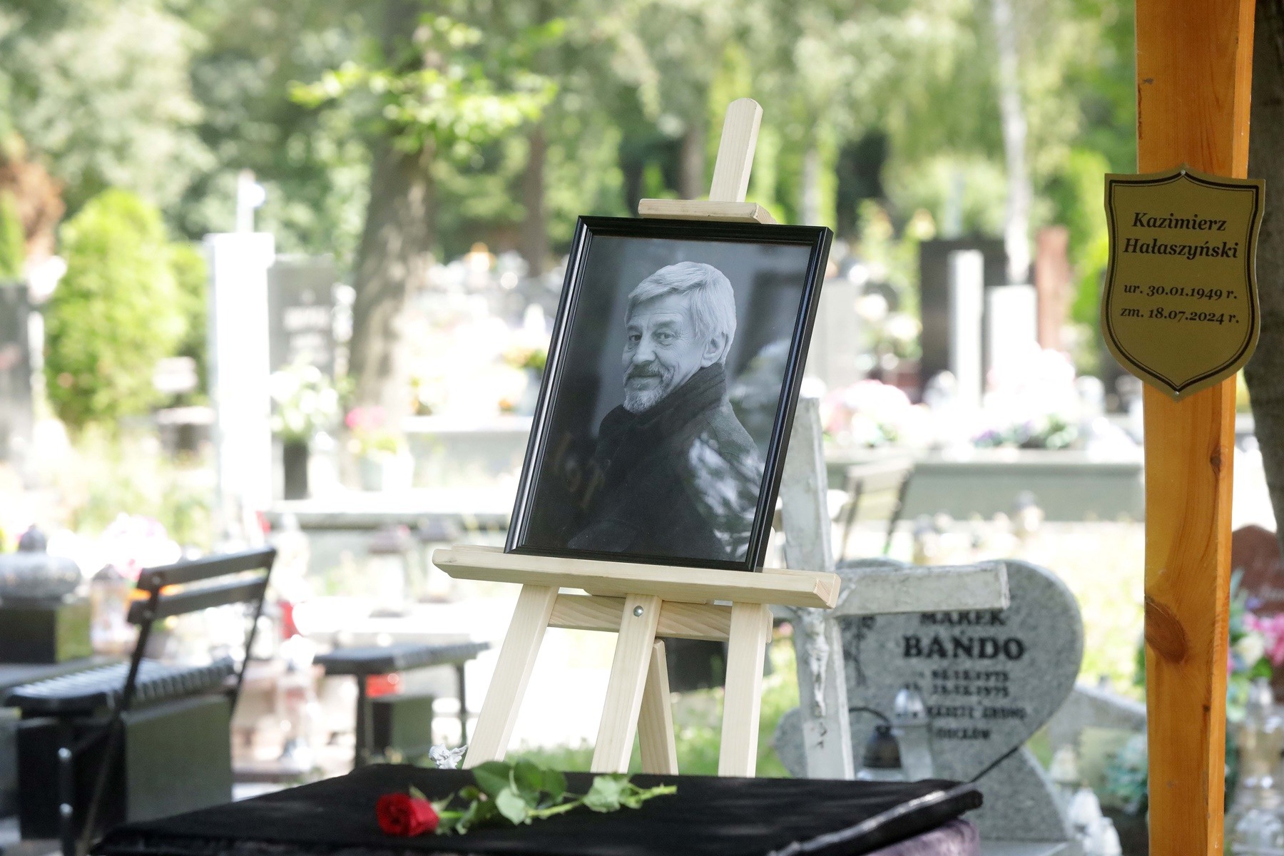 Pogrzeb byłego radnego Kazimierza Hałaszyńskiego