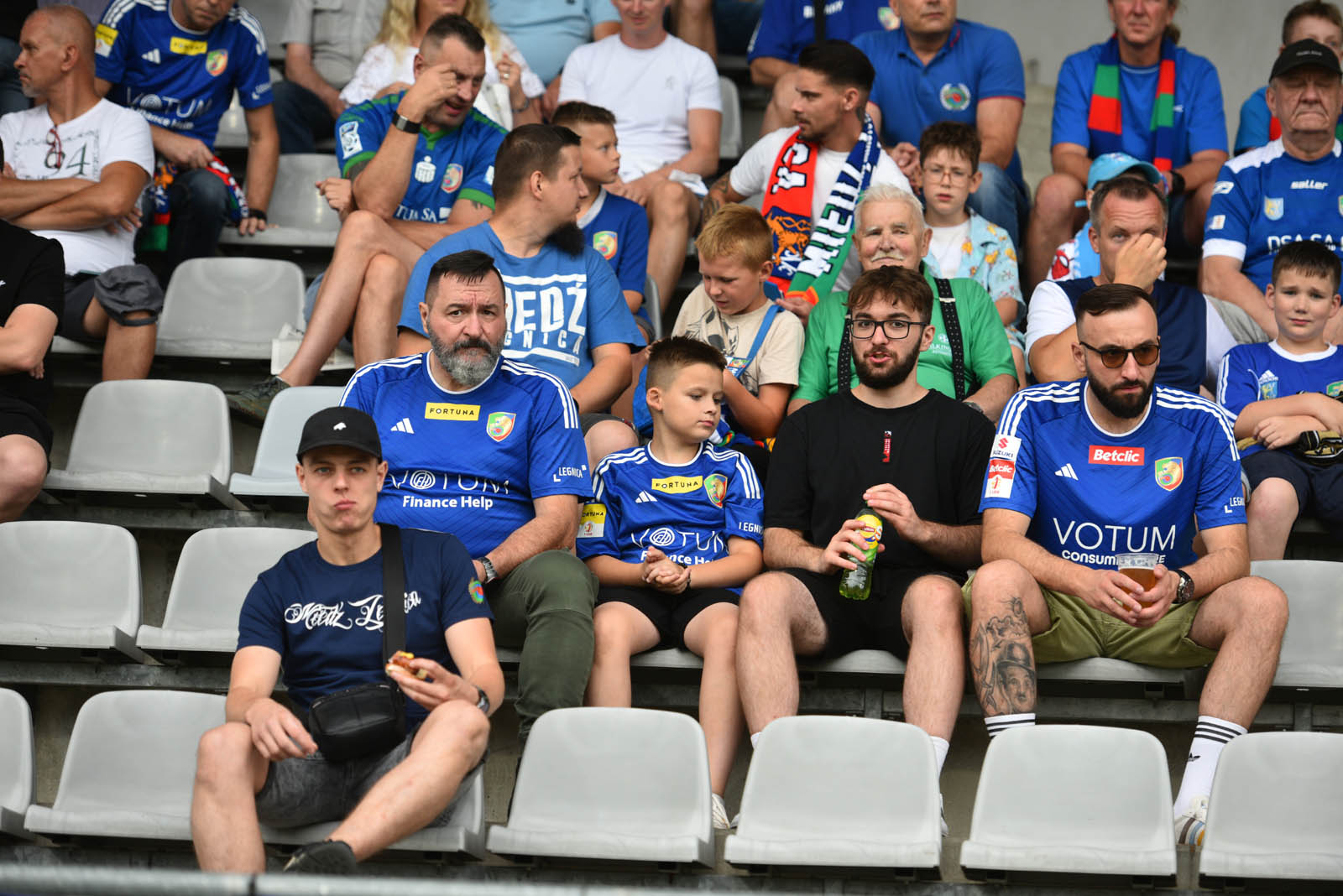 Ponad trzy tysiące kibiców oglądało mecz Miedzi ze Stalową Wolą