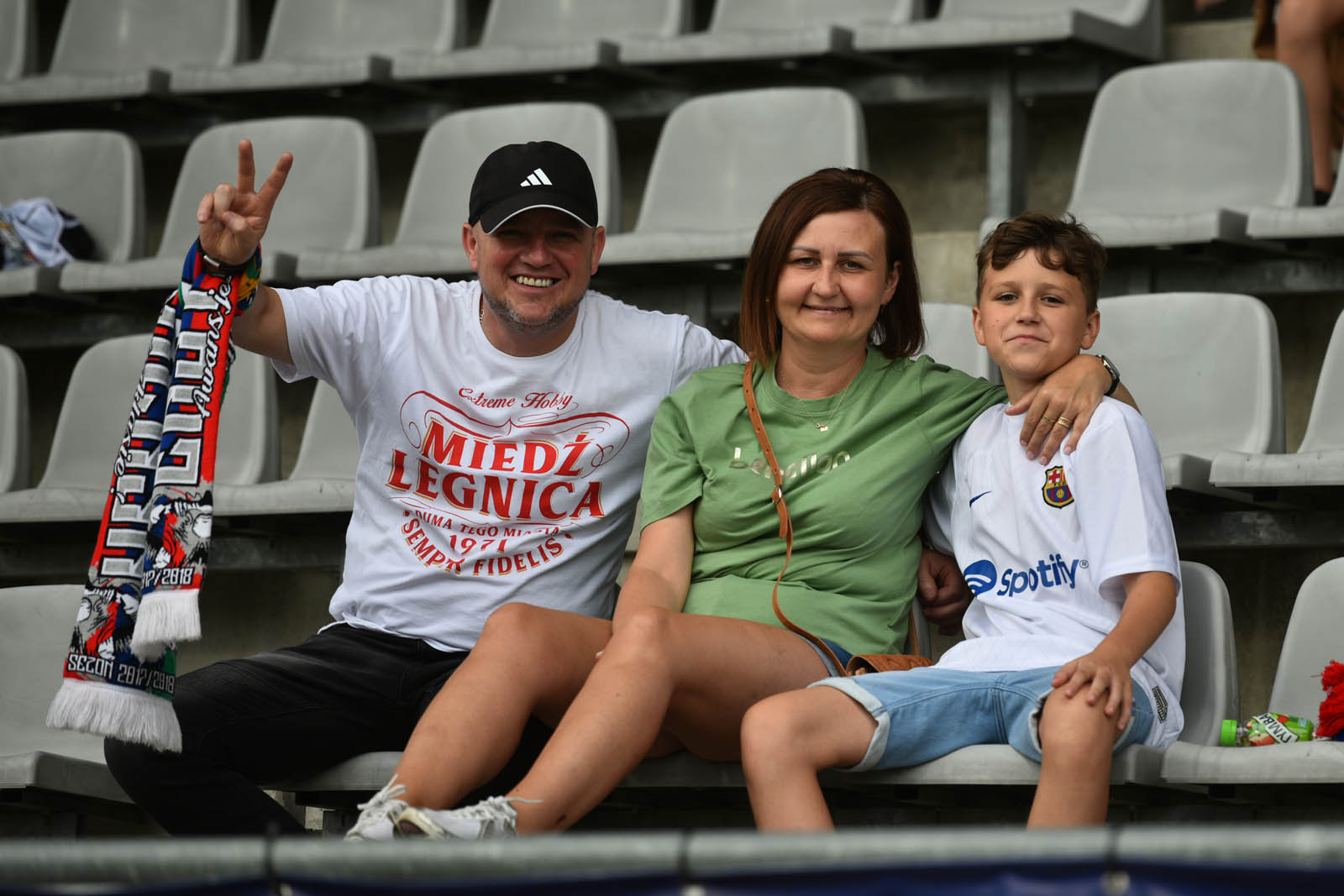 Ponad trzy tysiące kibiców oglądało mecz Miedzi ze Stalową Wolą
