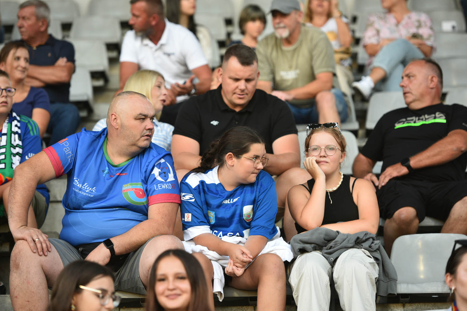 Kibice na meczu Miedź Legnica- ŁKS Łódź. Znajdź się na zdjęciach