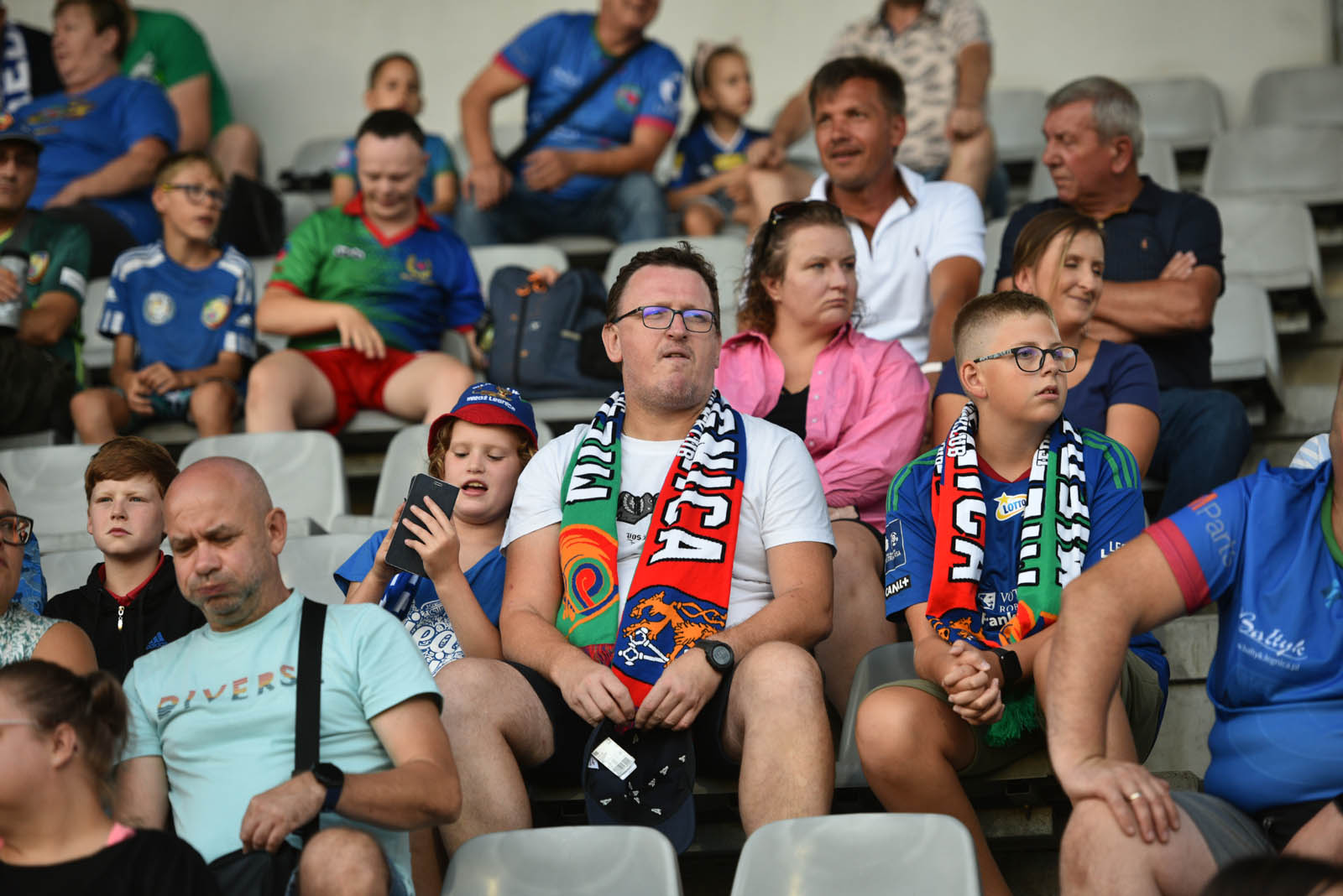 Kibice na meczu Miedź Legnica- ŁKS Łódź. Znajdź się na zdjęciach