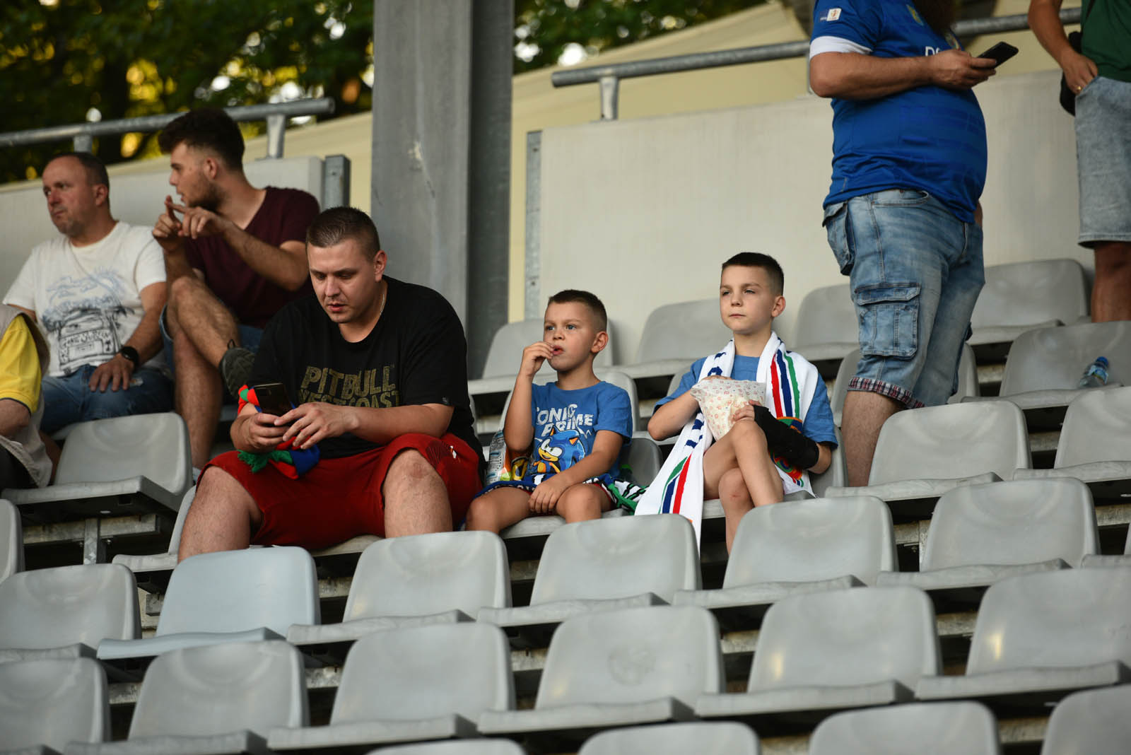 Kibice na meczu Miedź Legnica- ŁKS Łódź. Znajdź się na zdjęciach
