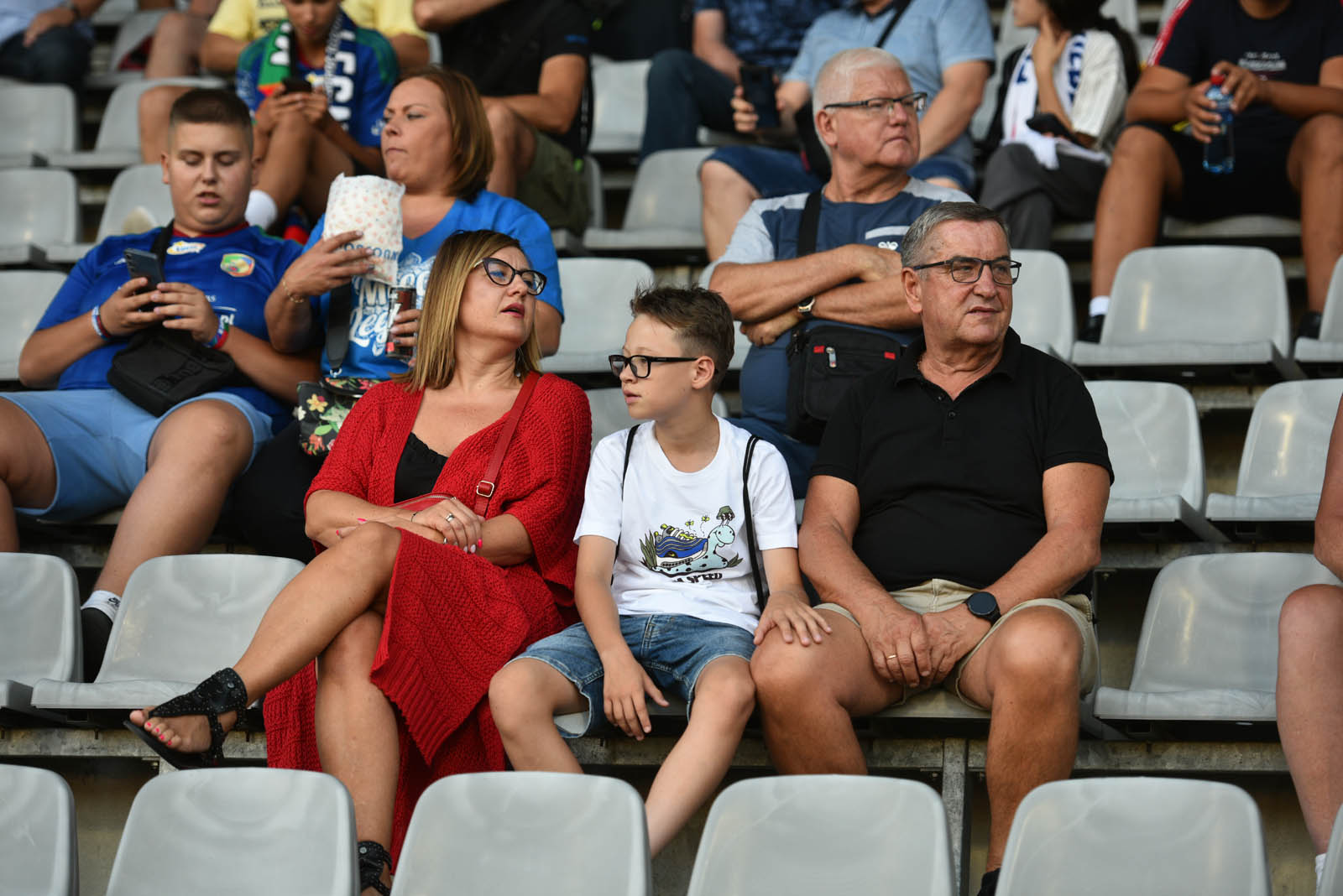 Kibice na meczu Miedź Legnica- ŁKS Łódź. Znajdź się na zdjęciach