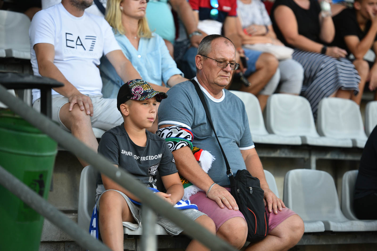 Kibice na meczu Miedź Legnica- ŁKS Łódź. Znajdź się na zdjęciach