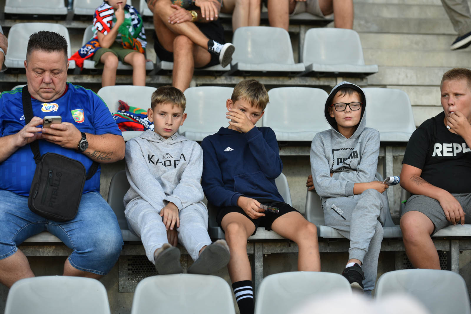 Kibice na meczu Miedź Legnica- ŁKS Łódź. Znajdź się na zdjęciach
