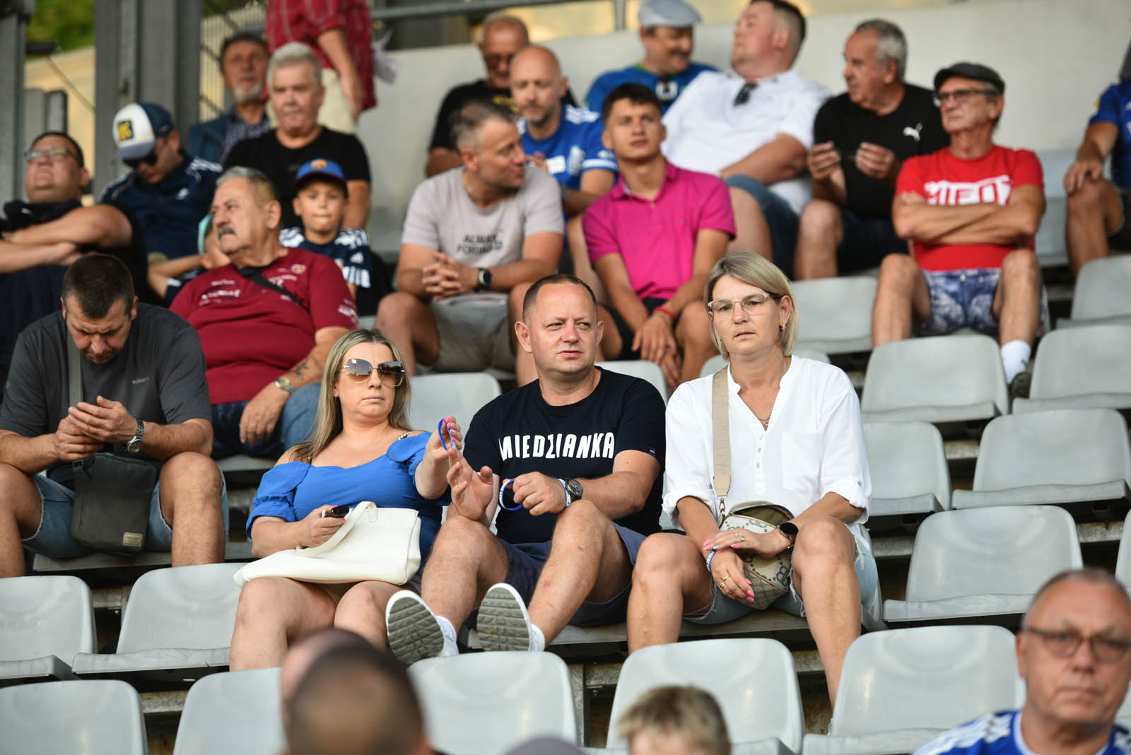 Kibice na meczu Miedź Legnica- ŁKS Łódź. Znajdź się na zdjęciach