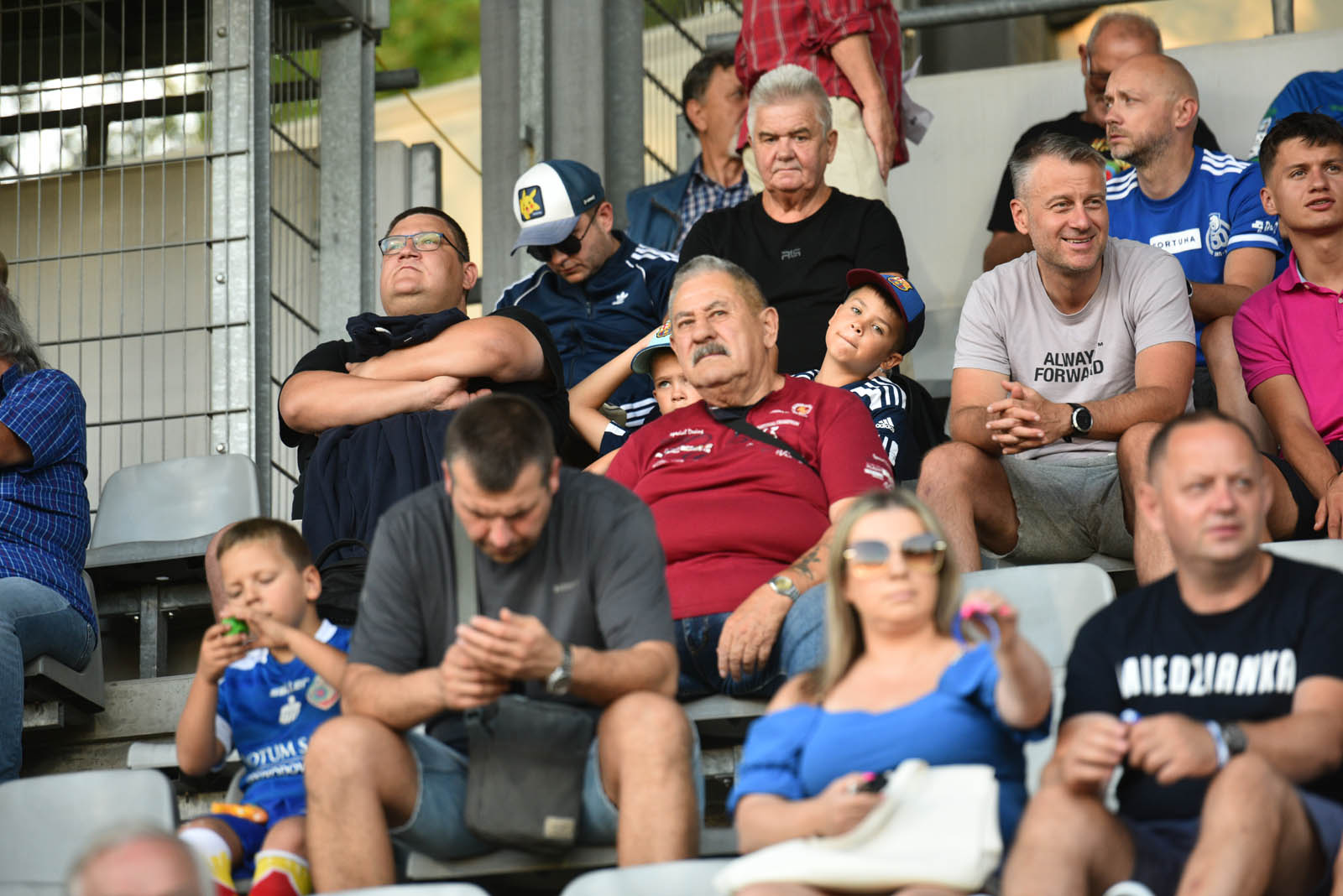 Kibice na meczu Miedź Legnica- ŁKS Łódź. Znajdź się na zdjęciach