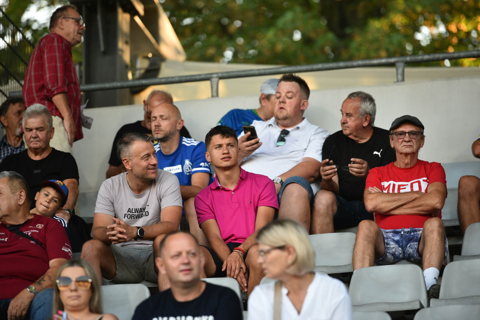 Kibice na meczu Miedź Legnica- ŁKS Łódź. Znajdź się na zdjęciach