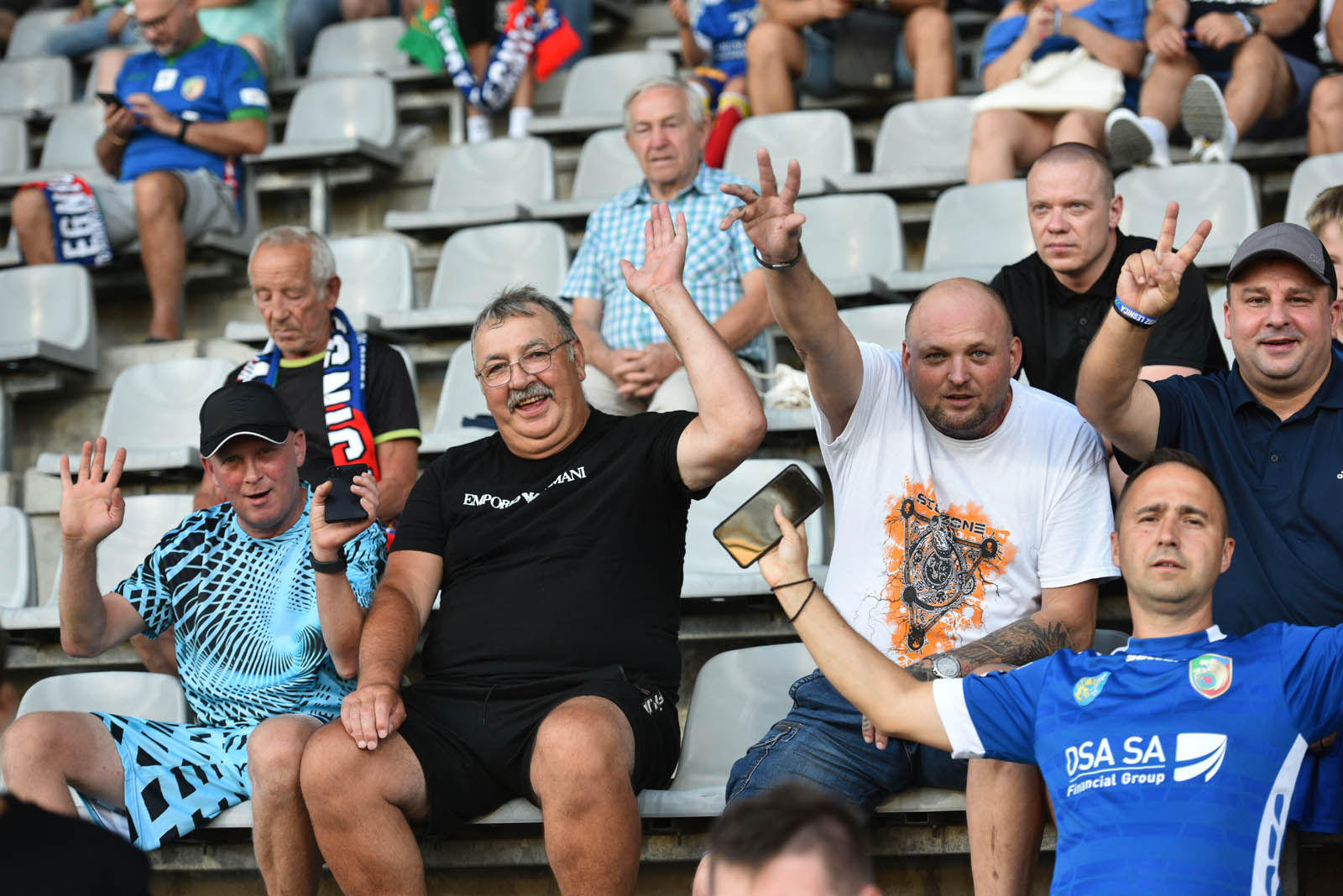 Kibice na meczu Miedź Legnica- ŁKS Łódź. Znajdź się na zdjęciach