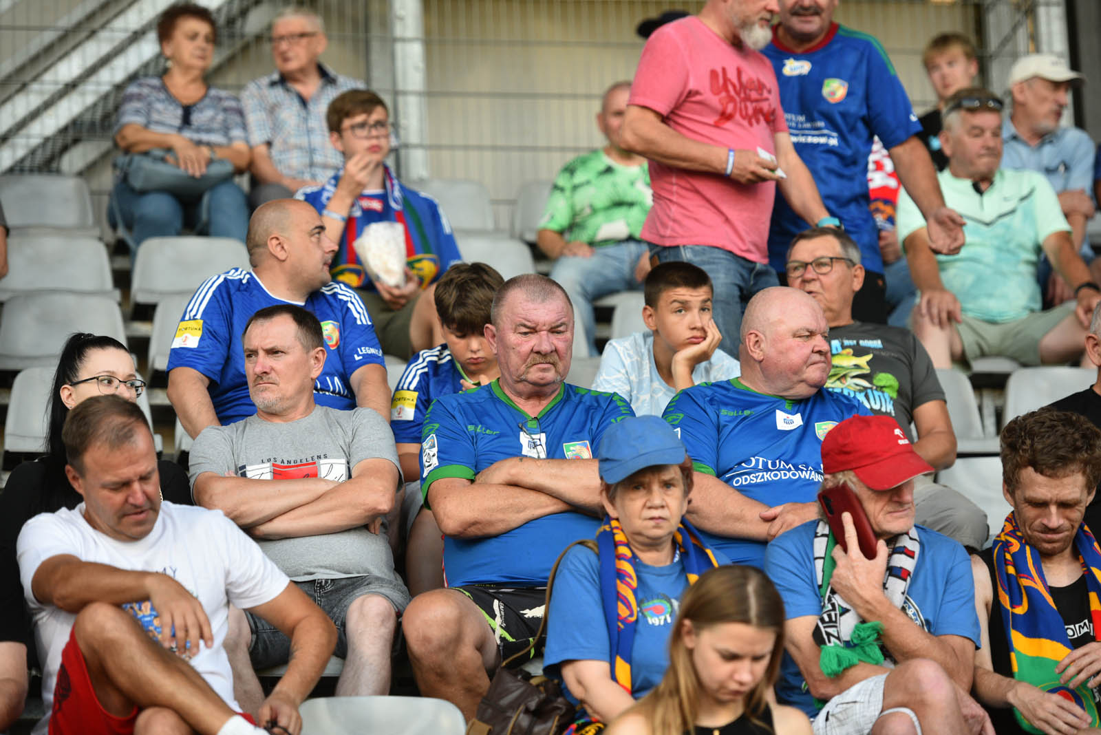 Kibice na meczu Miedź Legnica- ŁKS Łódź. Znajdź się na zdjęciach