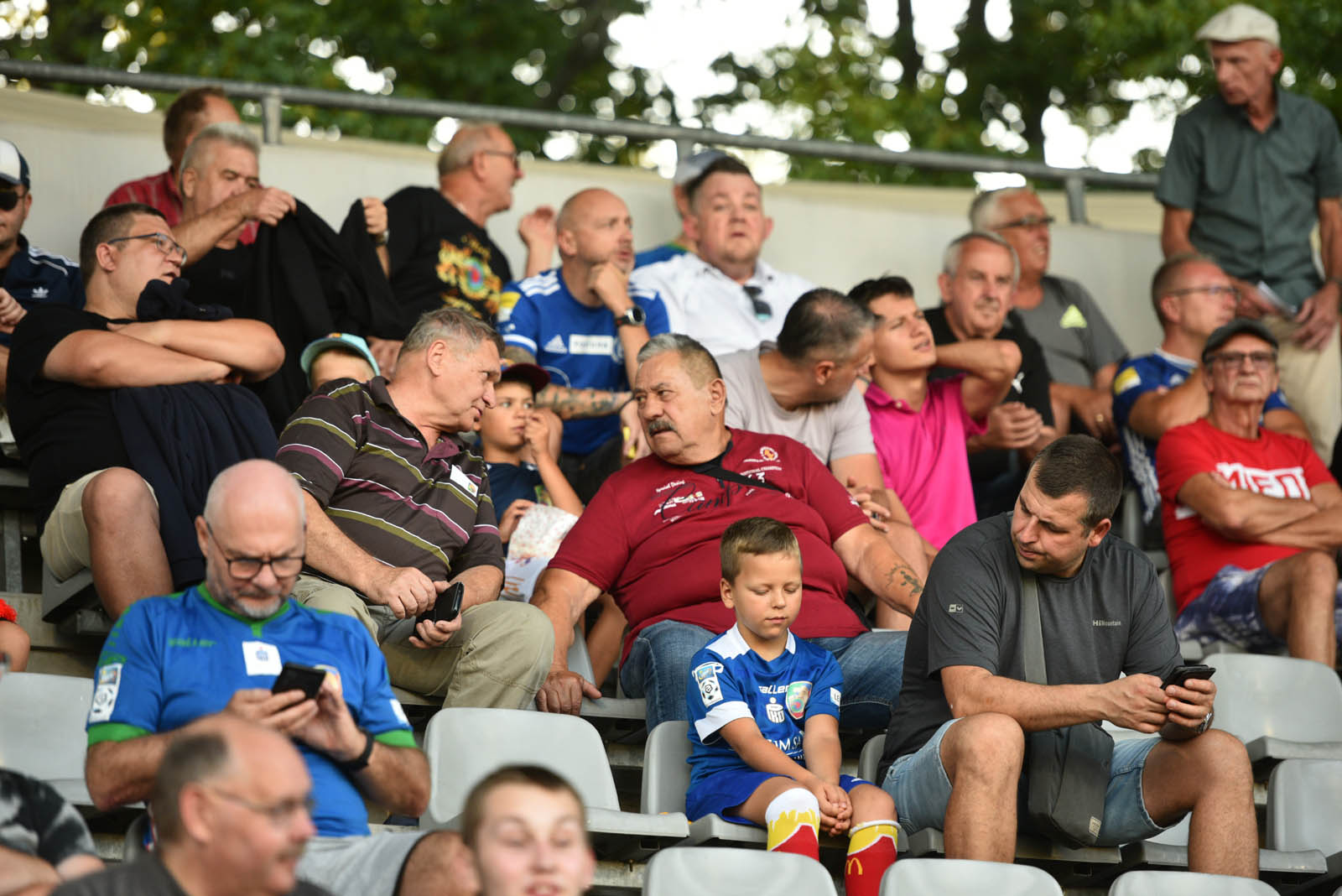 Kibice na meczu Miedź Legnica- ŁKS Łódź. Znajdź się na zdjęciach