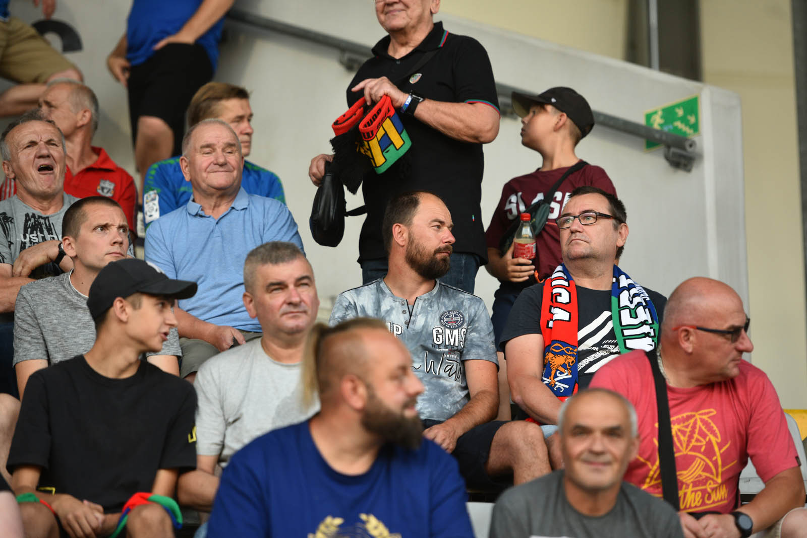 Kibice na meczu Miedź Legnica- ŁKS Łódź. Znajdź się na zdjęciach
