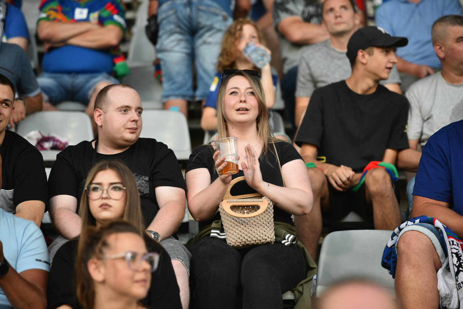Kibice na meczu Miedź Legnica- ŁKS Łódź. Znajdź się na zdjęciach