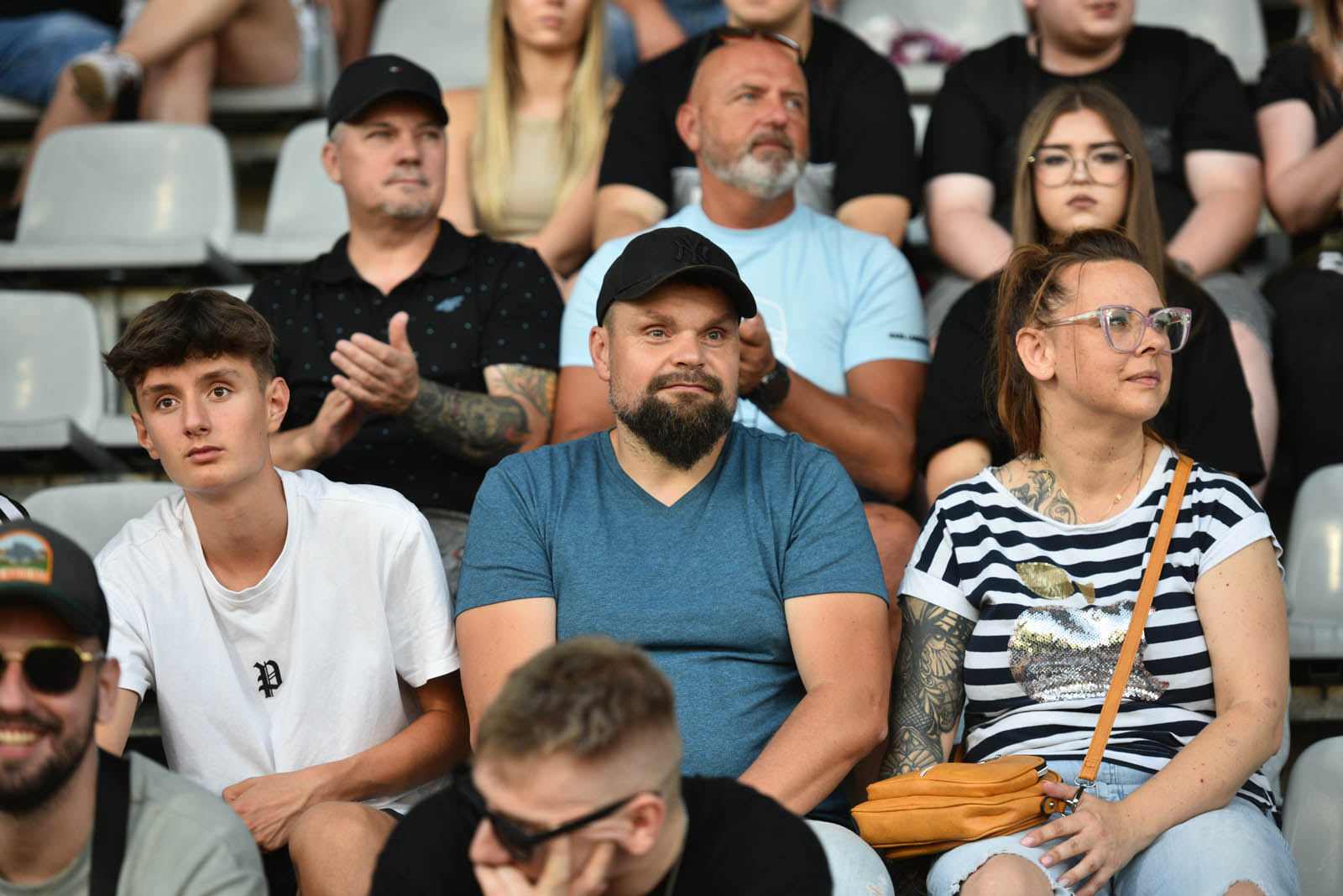 Kibice na meczu Miedź Legnica- ŁKS Łódź. Znajdź się na zdjęciach